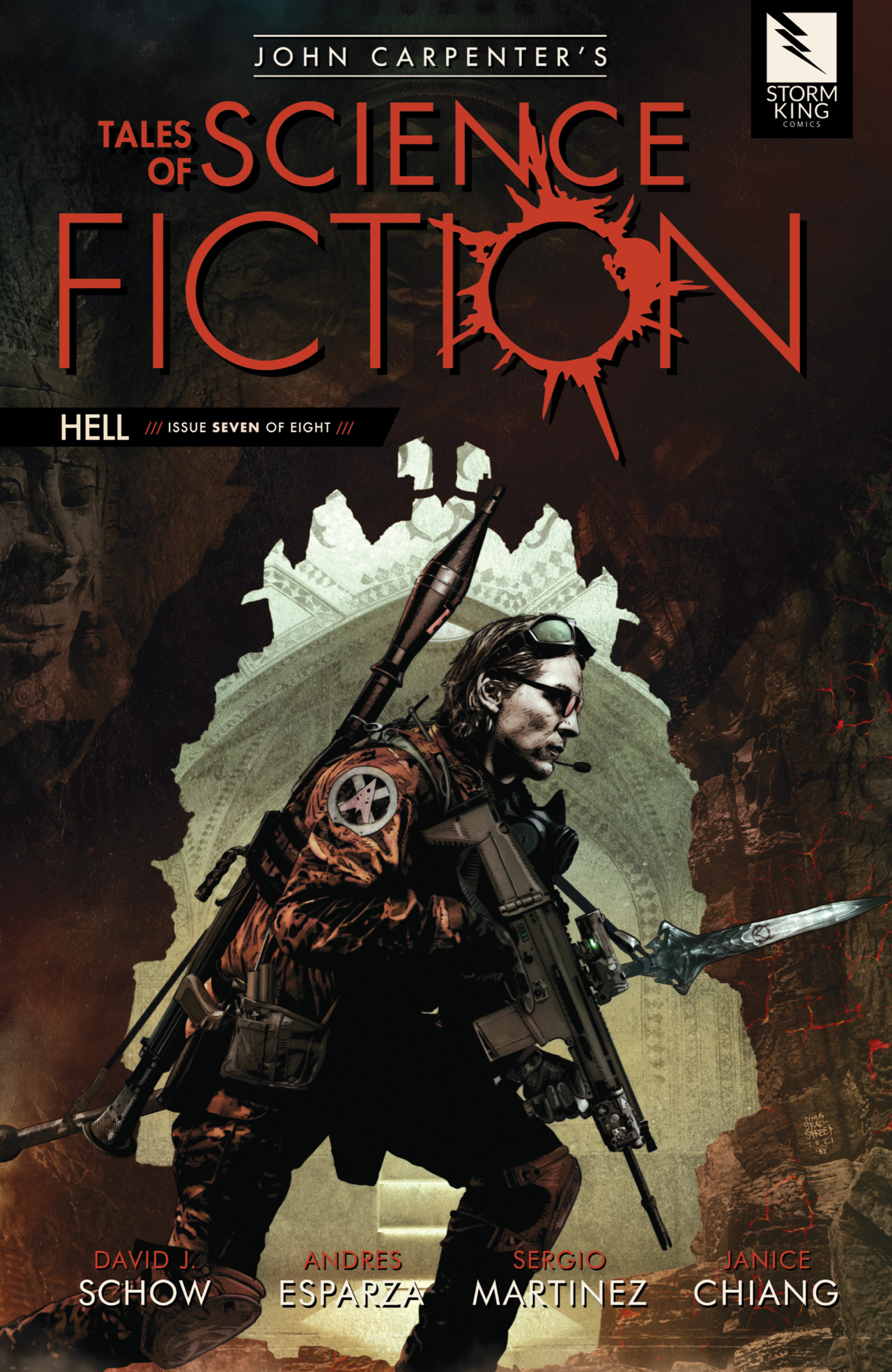 Read online John Carpenter's Tales of Science Fiction: HELL comic -  Issue #7 - 1