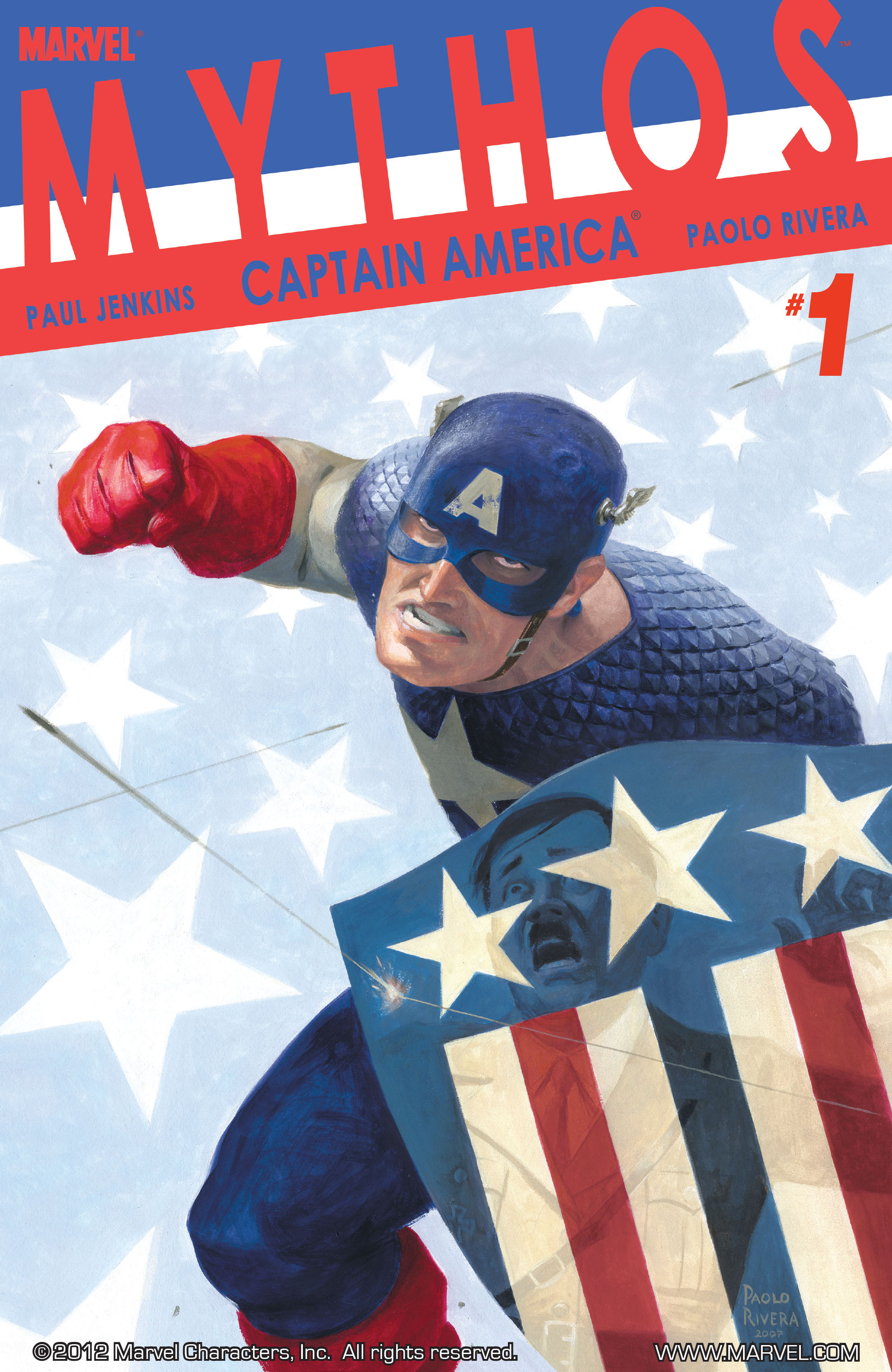 Read online Mythos: Captain America comic -  Issue # Full - 1