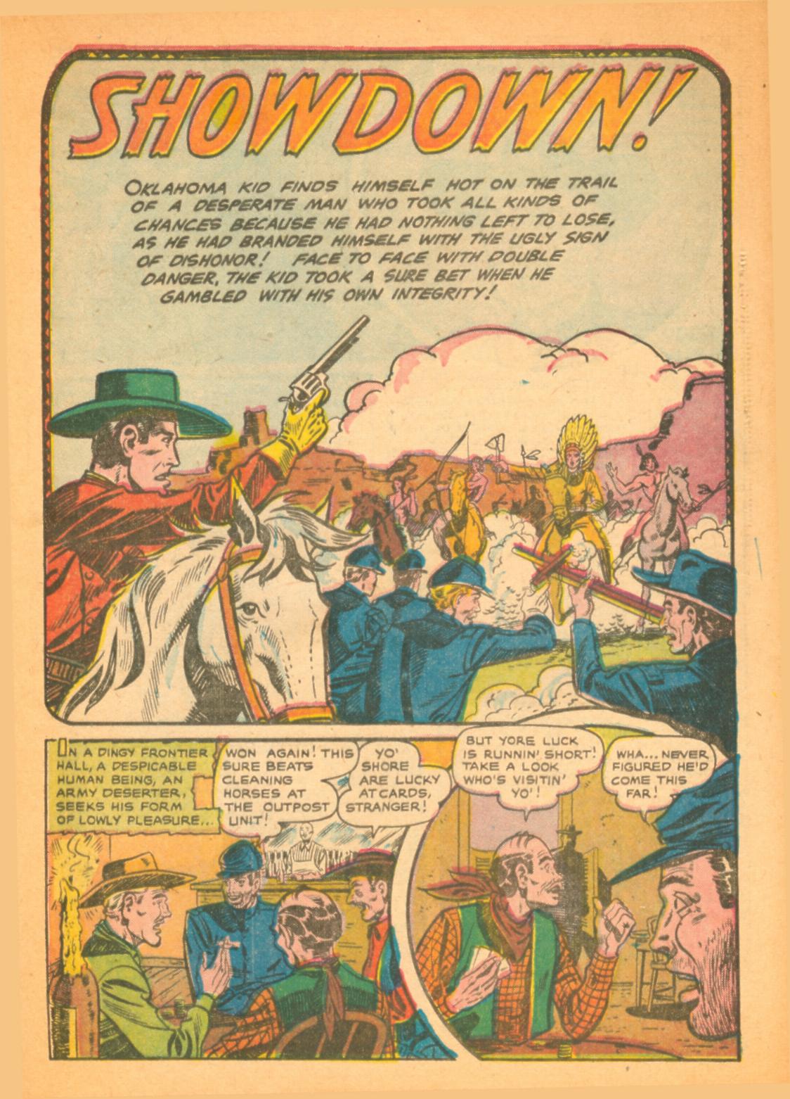 Read online Oklahoma Kid comic -  Issue #1 - 19