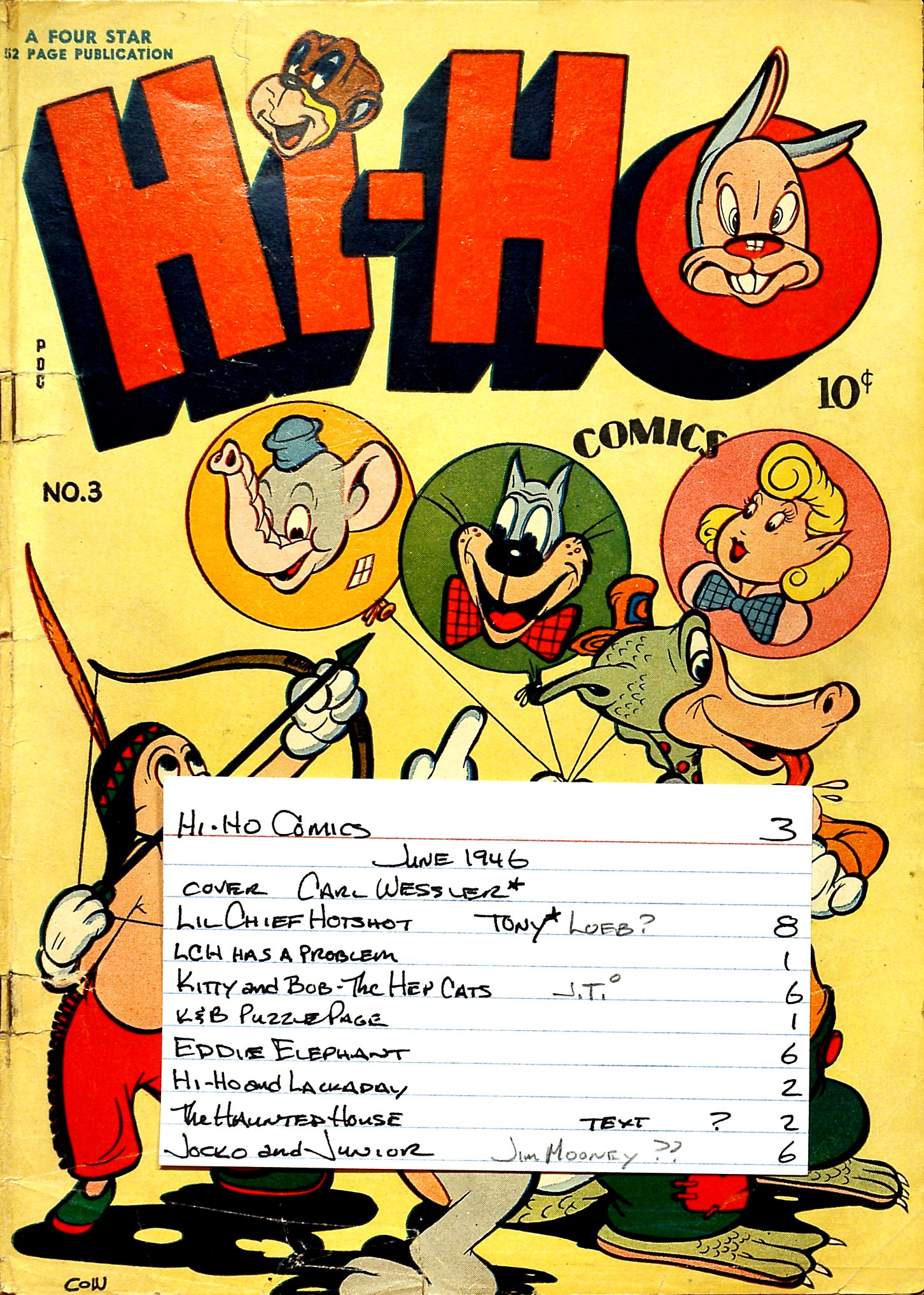 Read online Hi-Ho Comics comic -  Issue #3 - 53