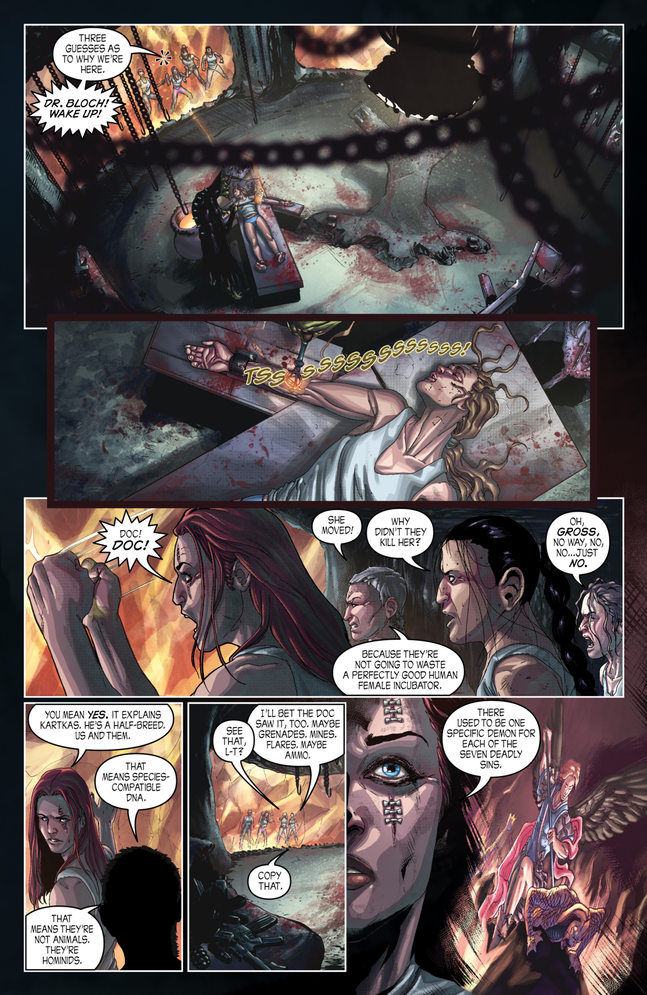 Read online John Carpenter's Tales of Science Fiction: HELL comic -  Issue #7 - 13