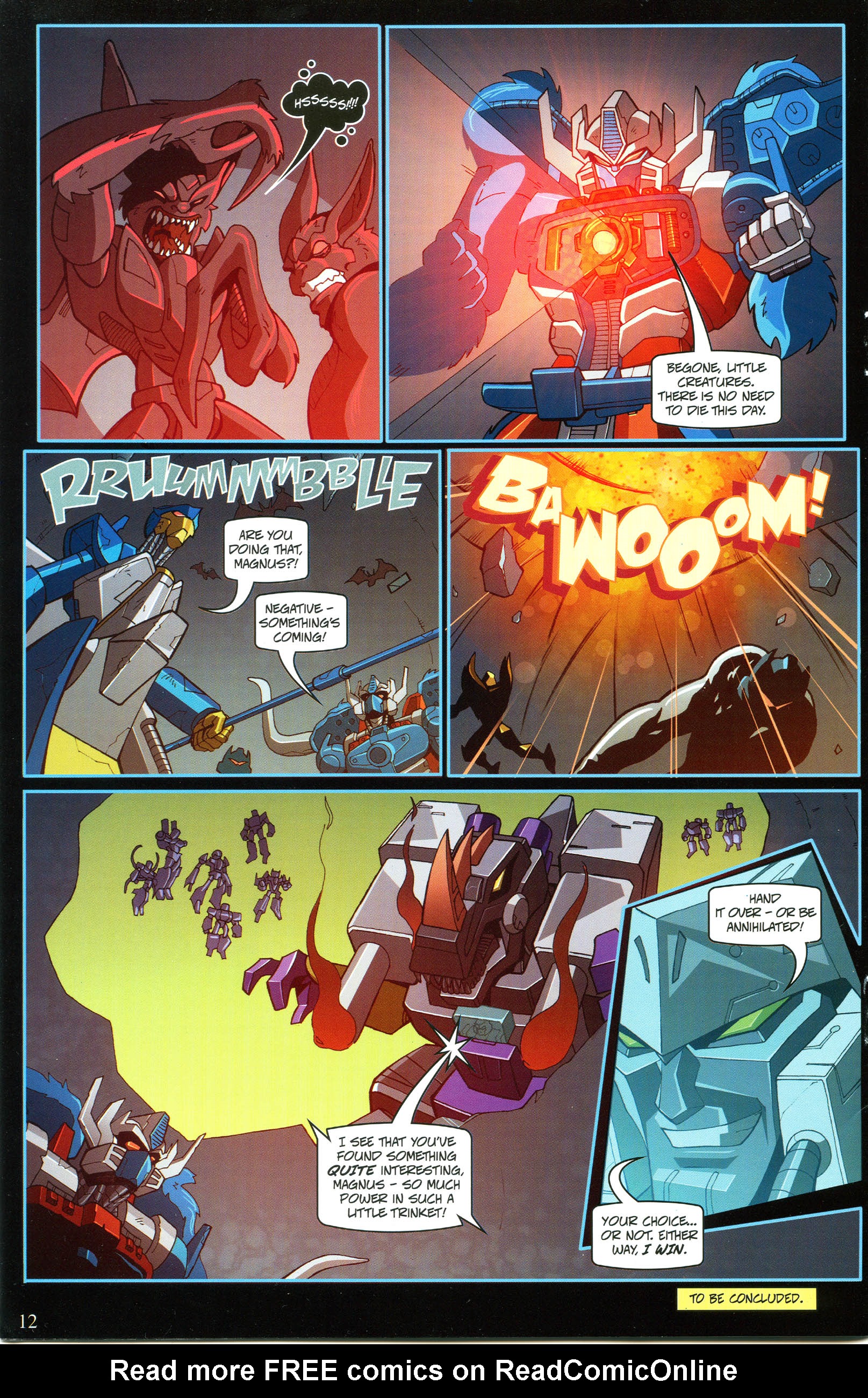 Read online Transformers: Collectors' Club comic -  Issue #53 - 12