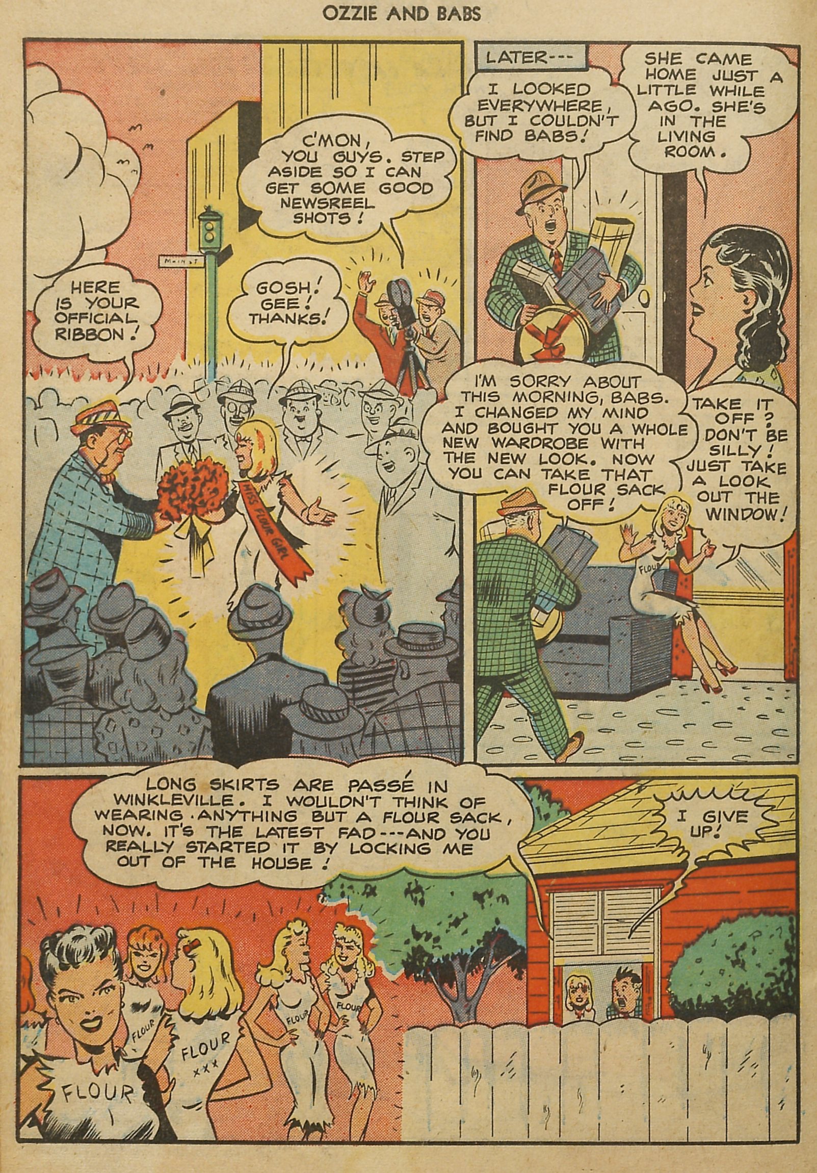 Read online Ozzie And Babs comic -  Issue #7 - 32