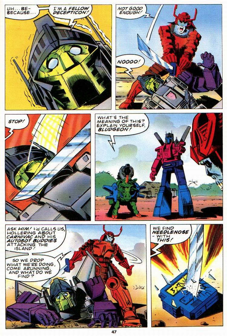 Read online The Transformers Annual comic -  Issue #1991 - 41