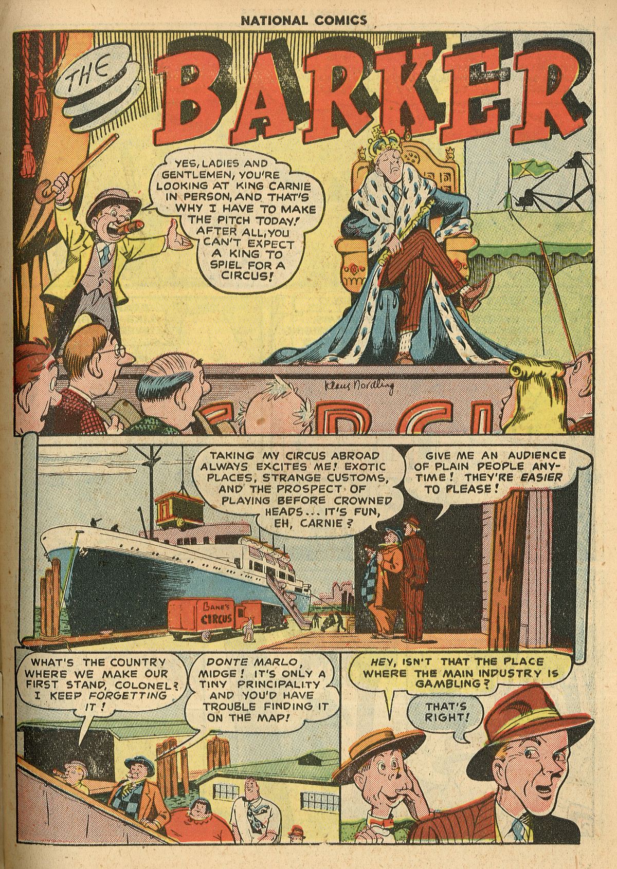 Read online National Comics comic -  Issue #75 - 3