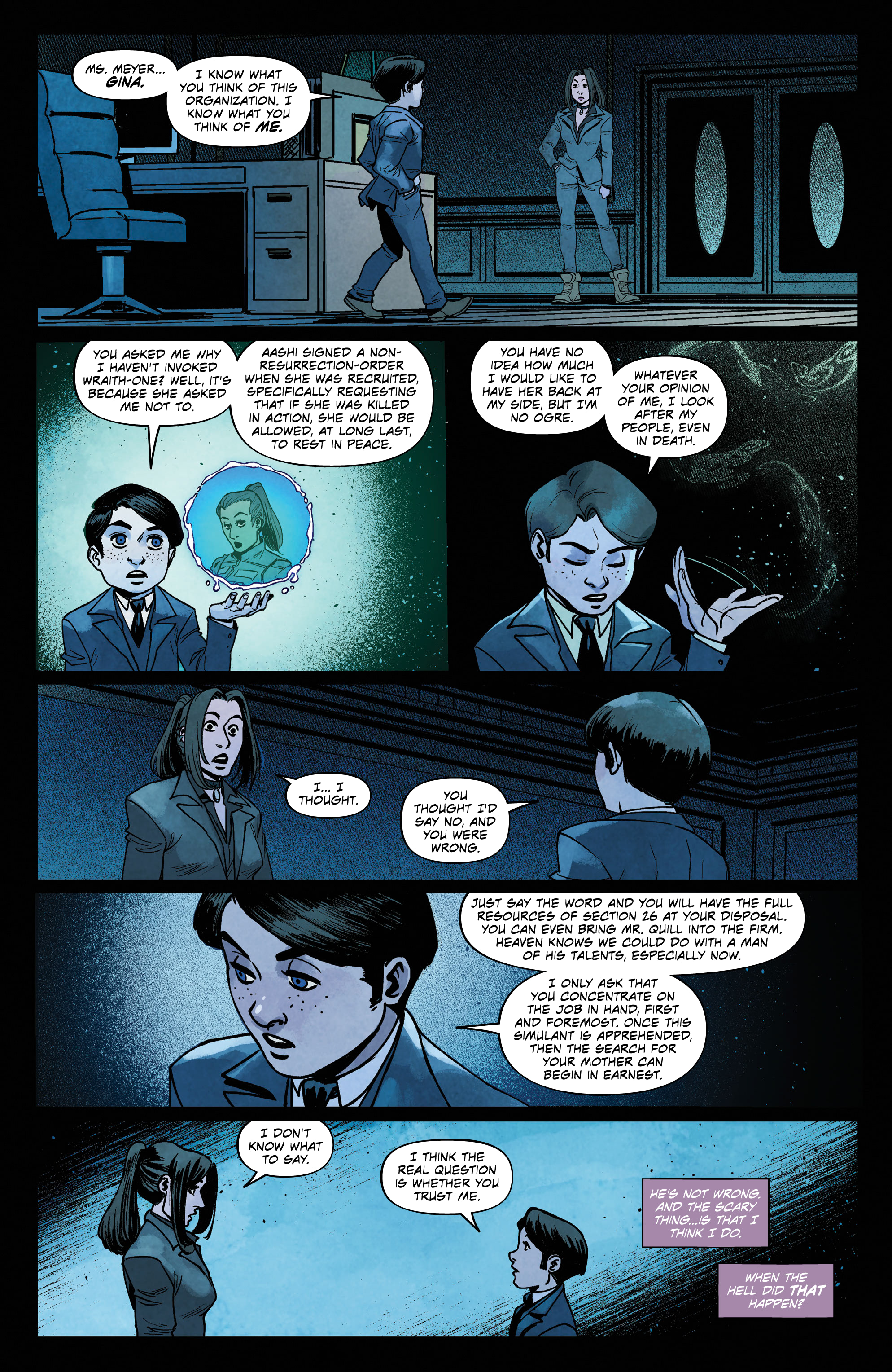 Read online Shadow Service comic -  Issue #12 - 15