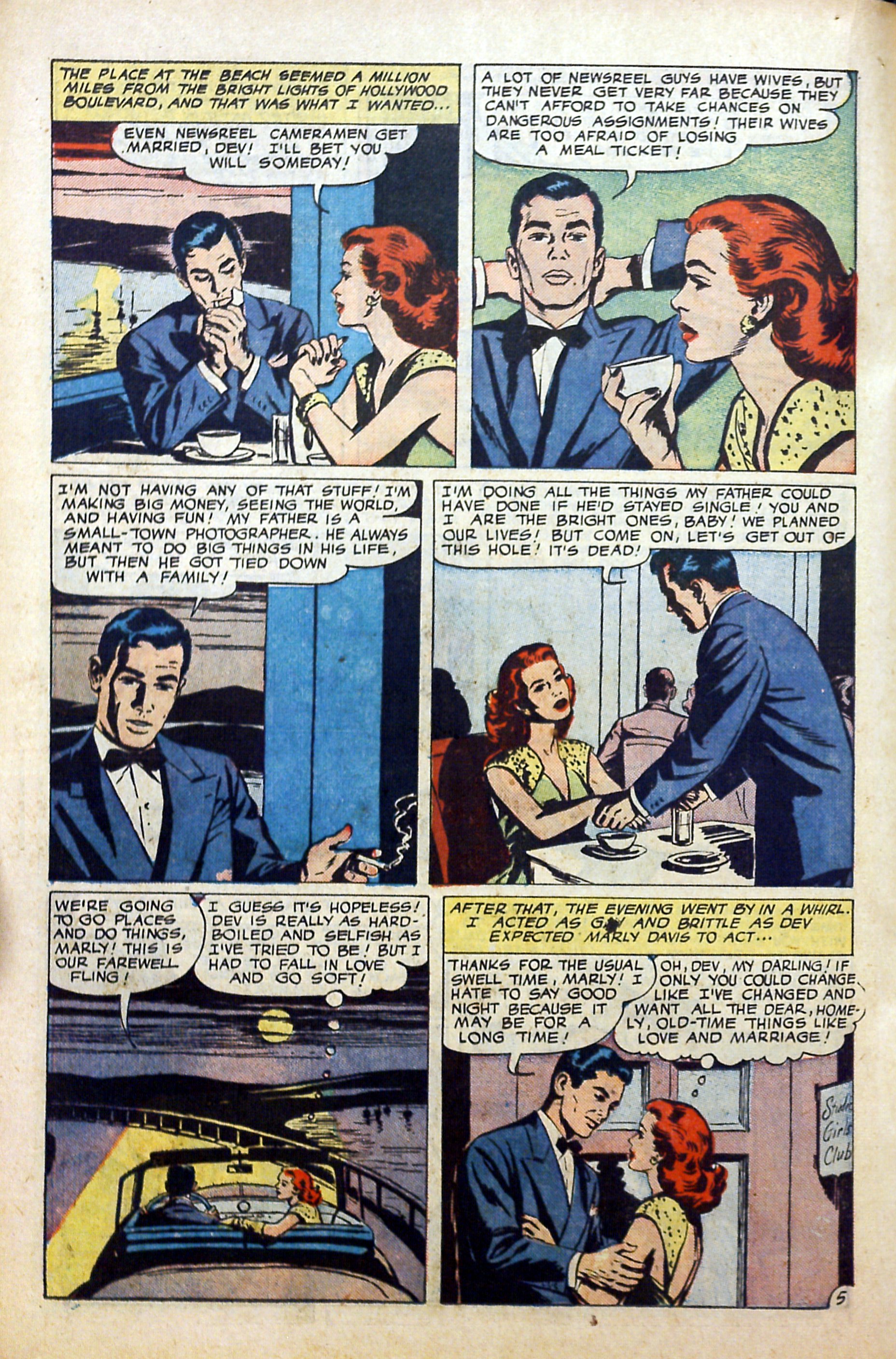 Read online Glamorous Romances comic -  Issue #53 - 22