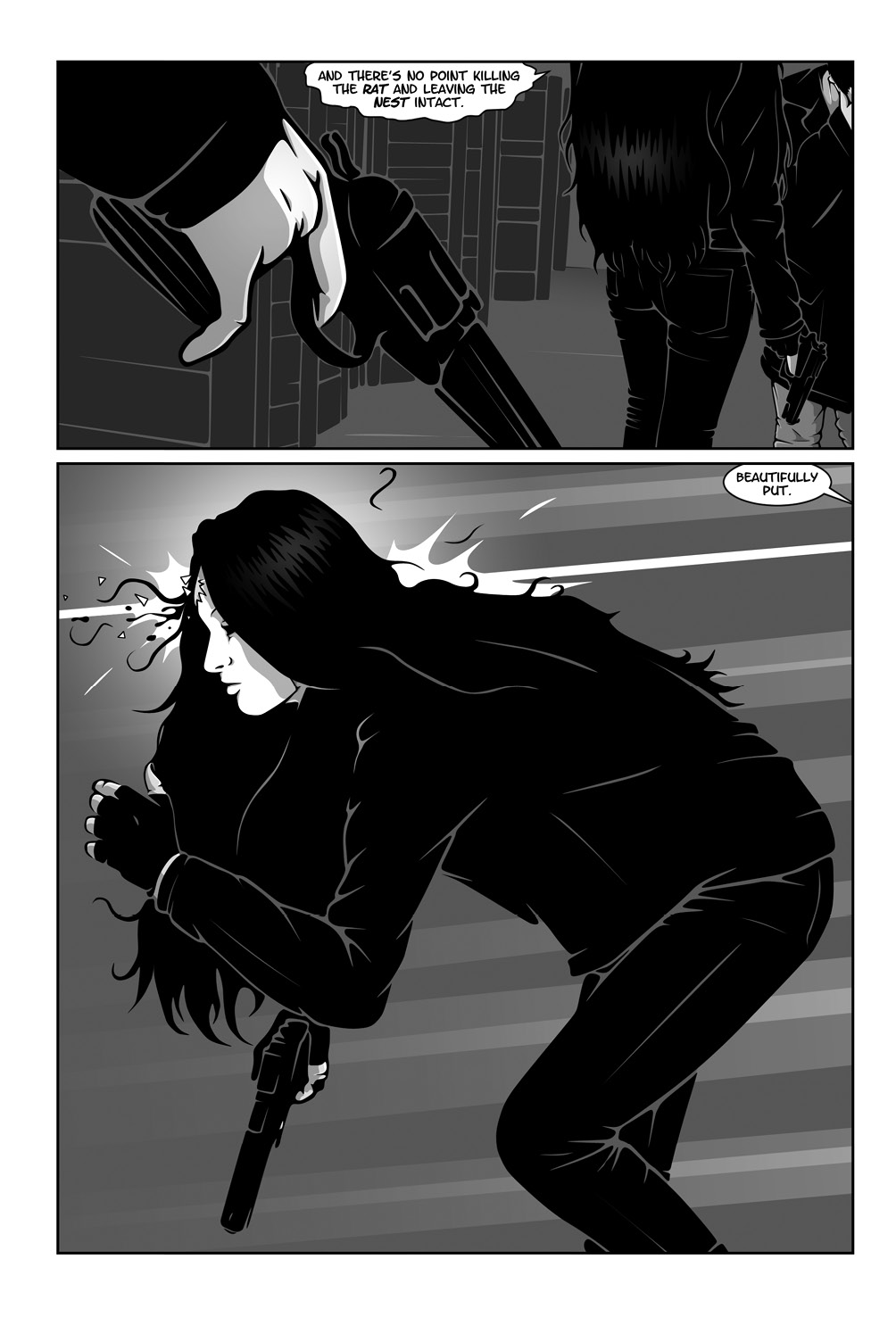 Read online Hollow Girl comic -  Issue #7 - 39