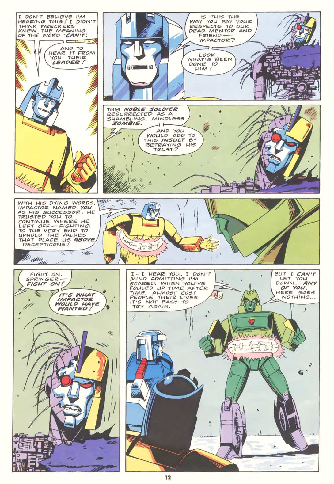 Read online The Transformers (UK) comic -  Issue #167 - 11