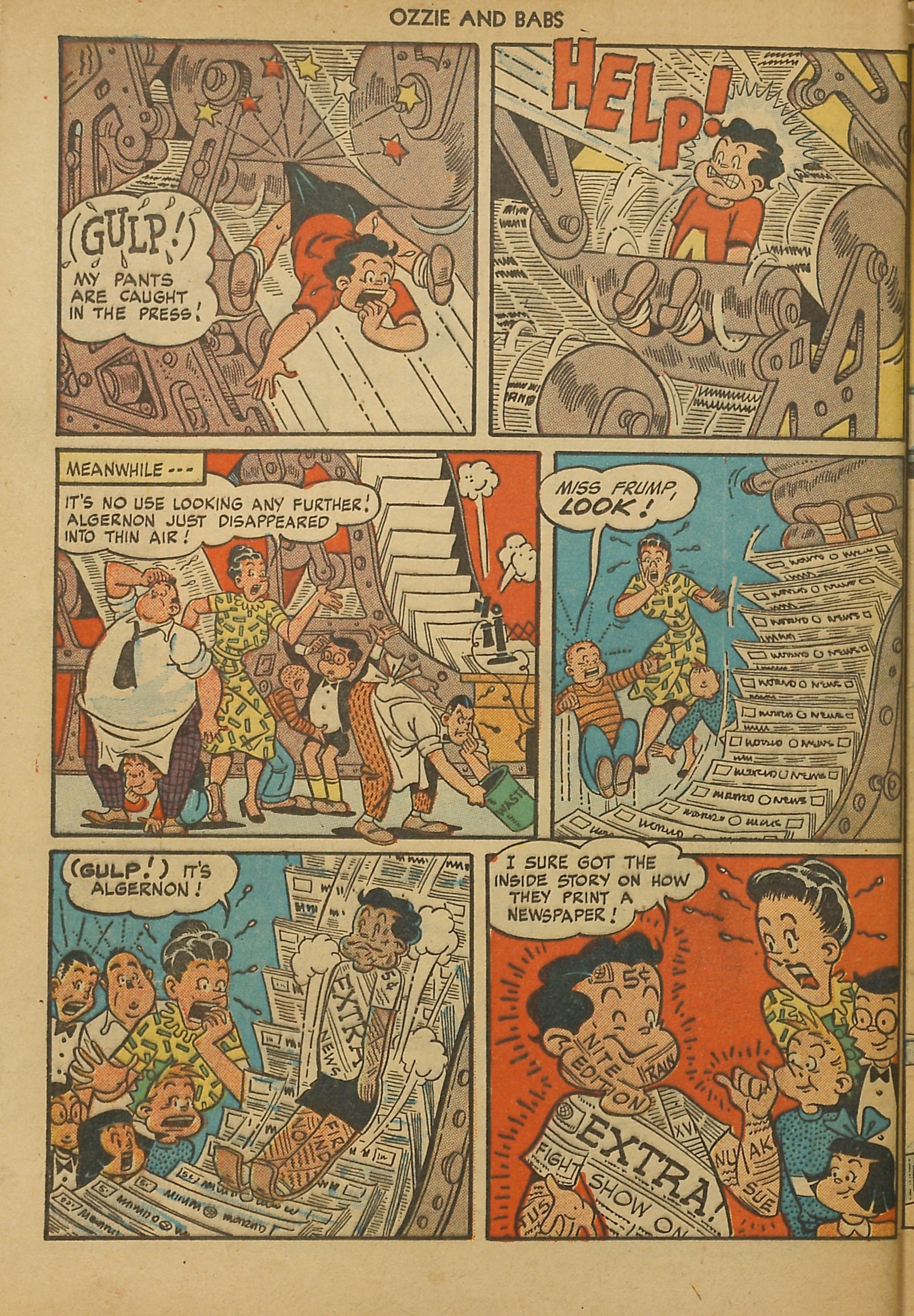 Read online Ozzie And Babs comic -  Issue #11 - 40