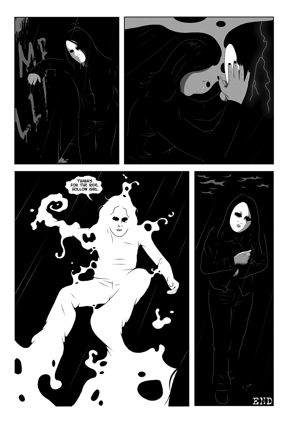 Read online Hollow Girl comic -  Issue #3 - 32