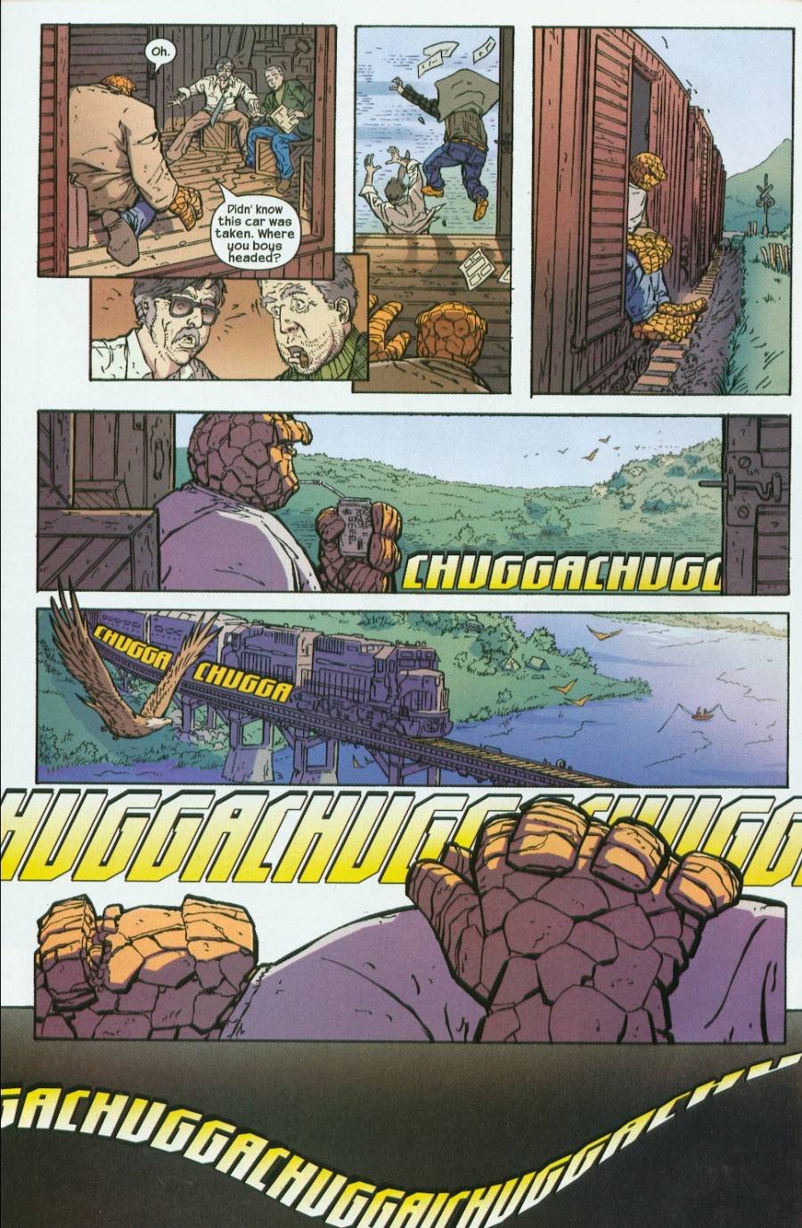 Read online The Thing: Freakshow comic -  Issue #1 - 17