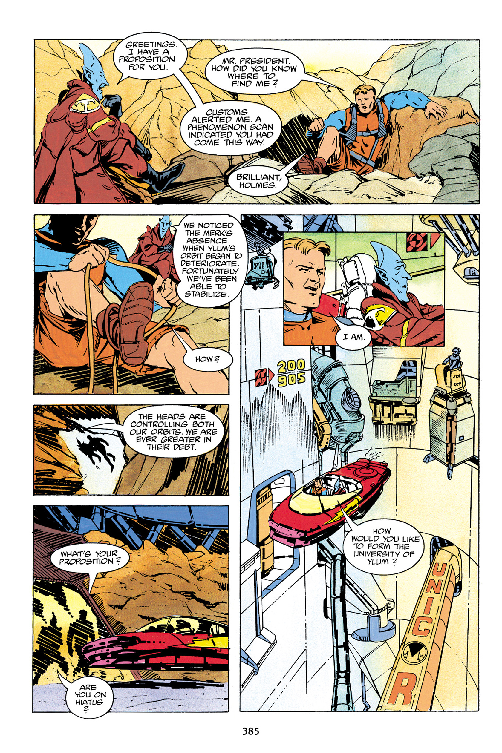 Read online Nexus Omnibus comic -  Issue # TPB 5 - 384