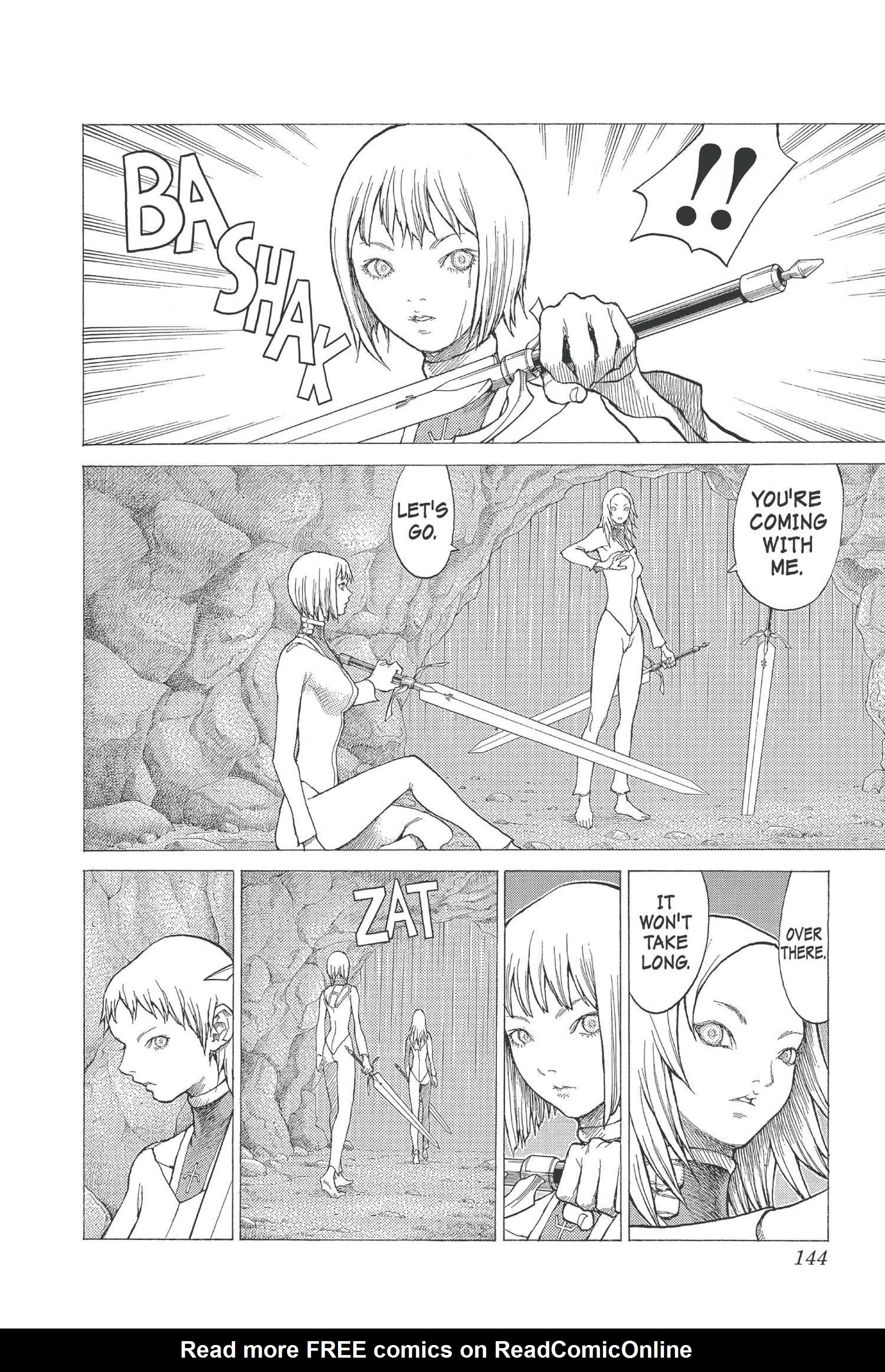 Read online Claymore comic -  Issue #5 - 129