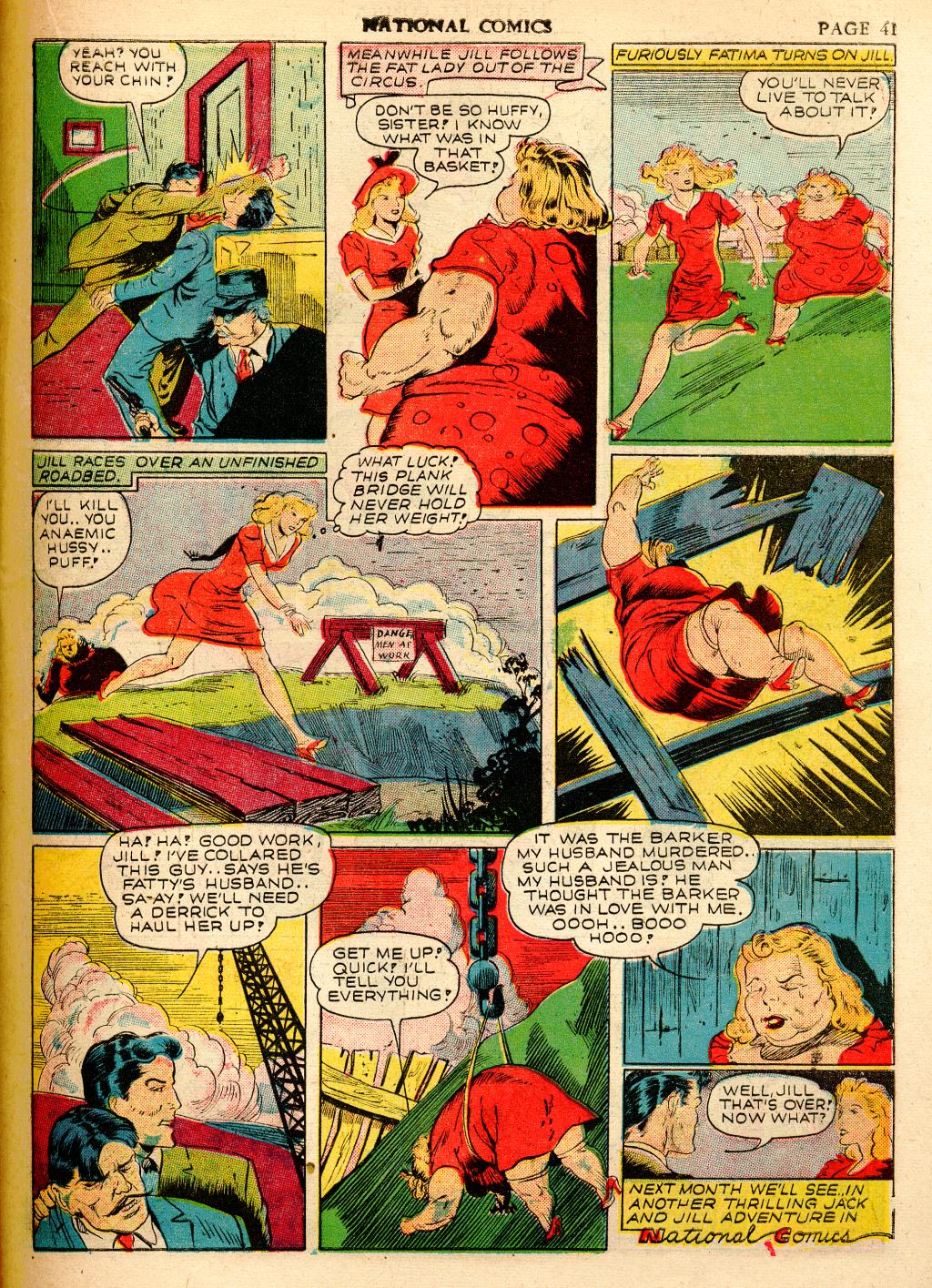 Read online National Comics comic -  Issue #17 - 42
