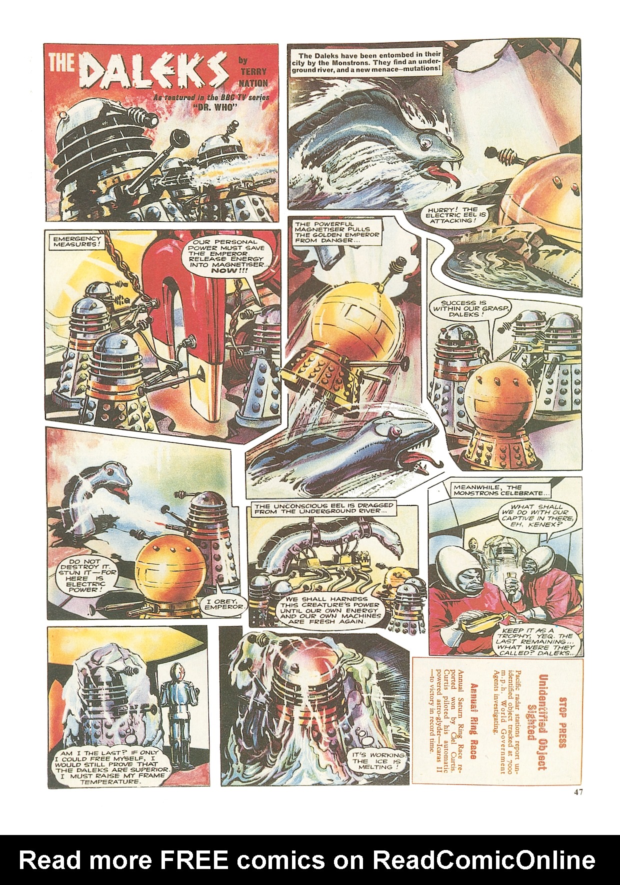 Read online Dalek Chronicles comic -  Issue # TPB - 47