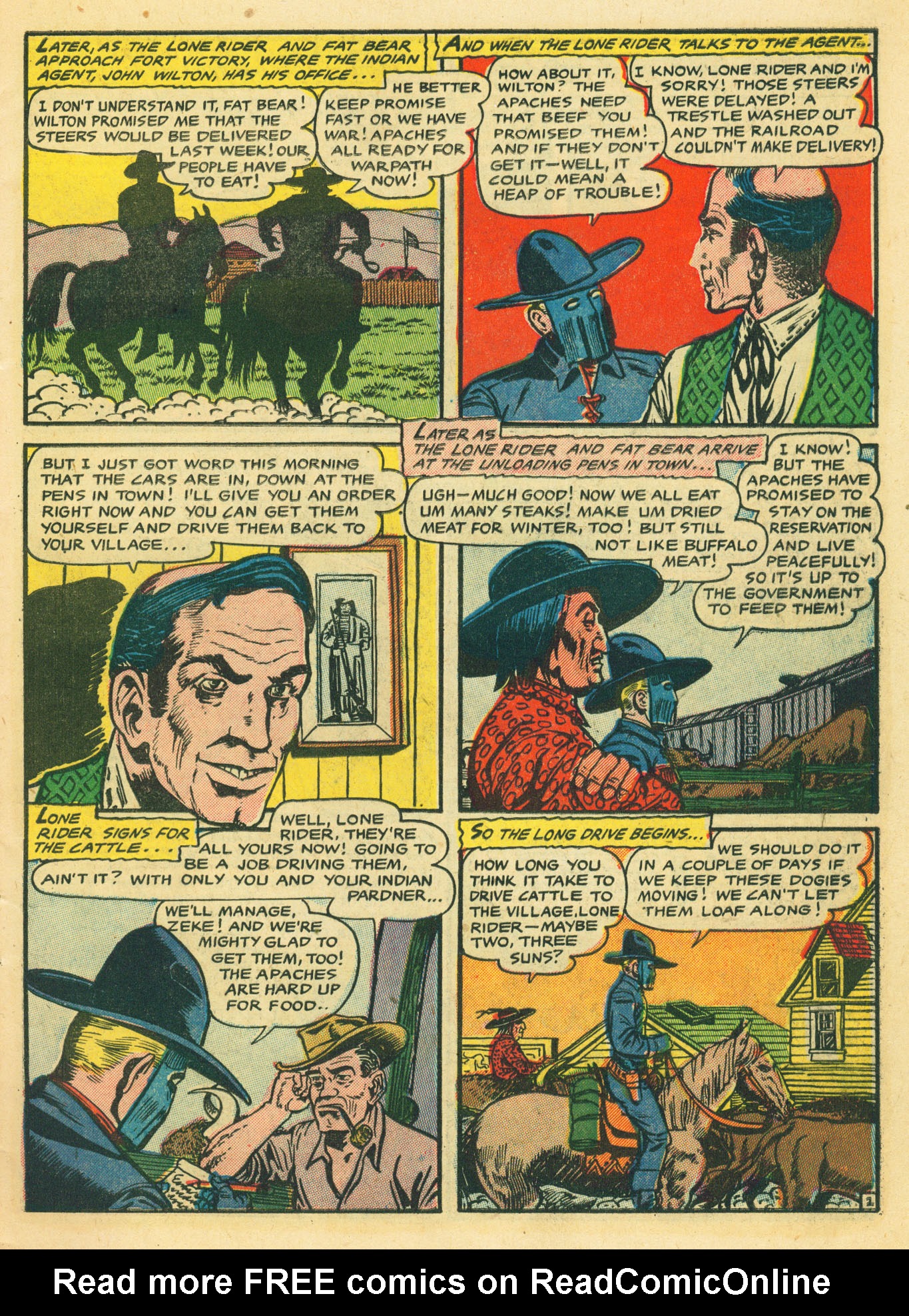 Read online The Lone Rider comic -  Issue #24 - 5