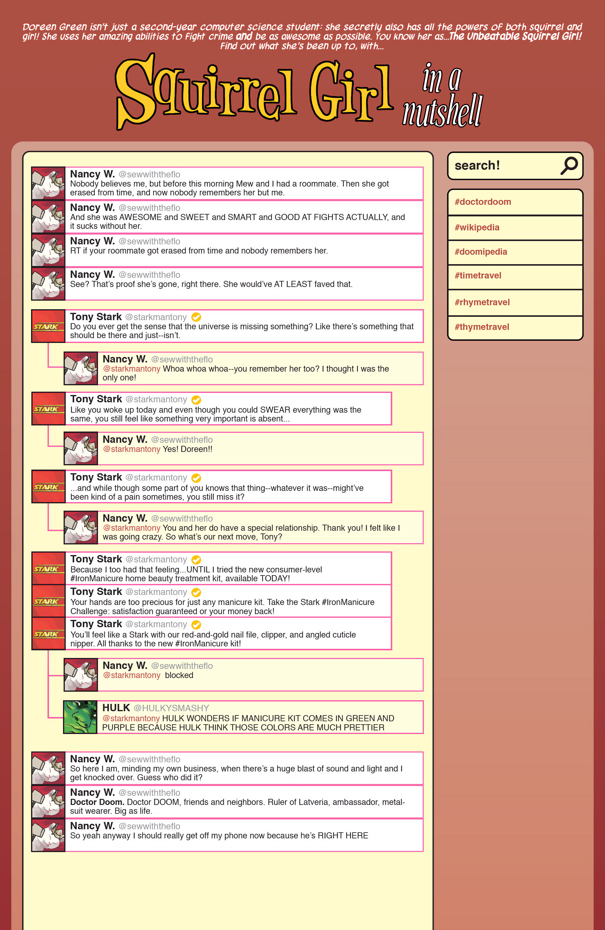 Read online The Unbeatable Squirrel Girl Omnibus comic -  Issue # TPB (Part 3) - 42