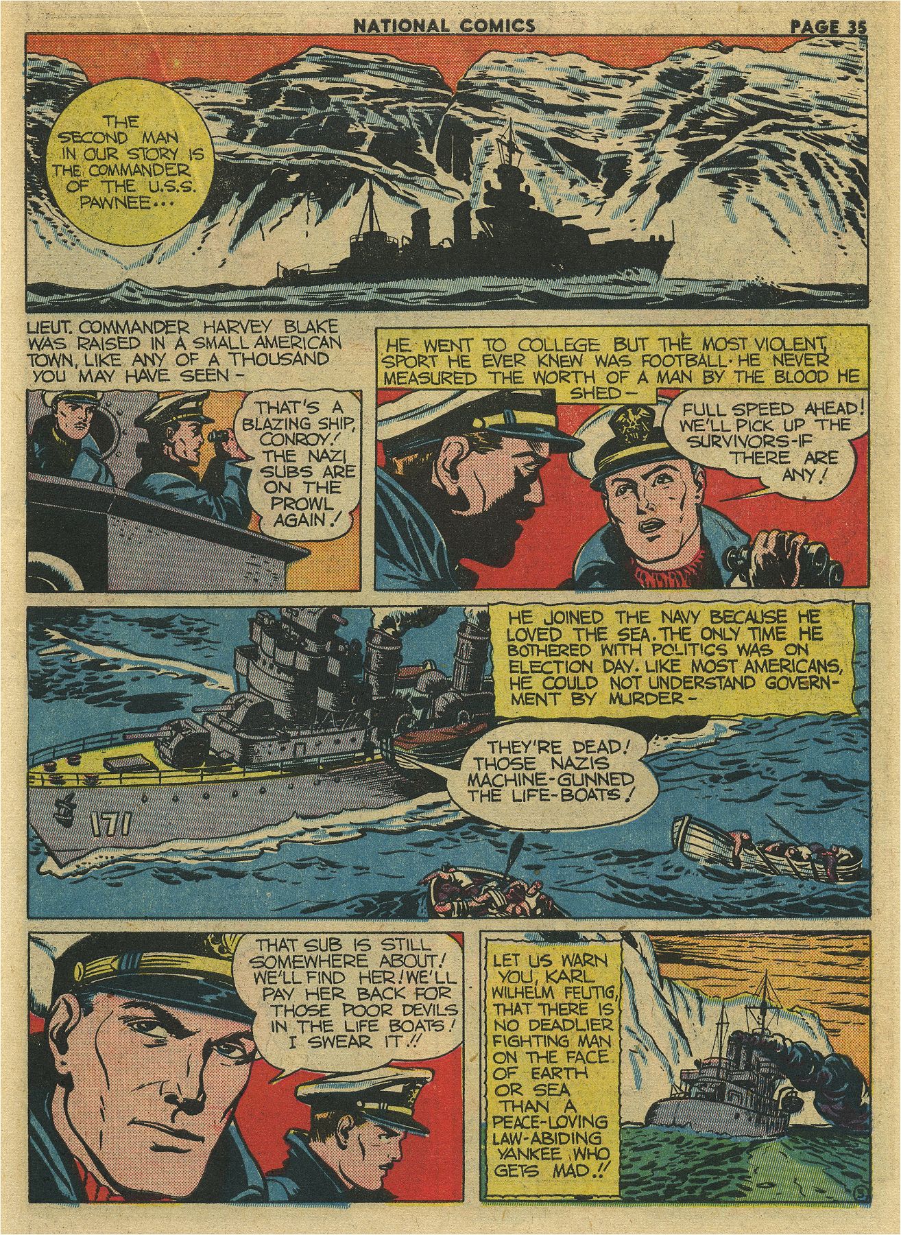 Read online National Comics comic -  Issue #36 - 37