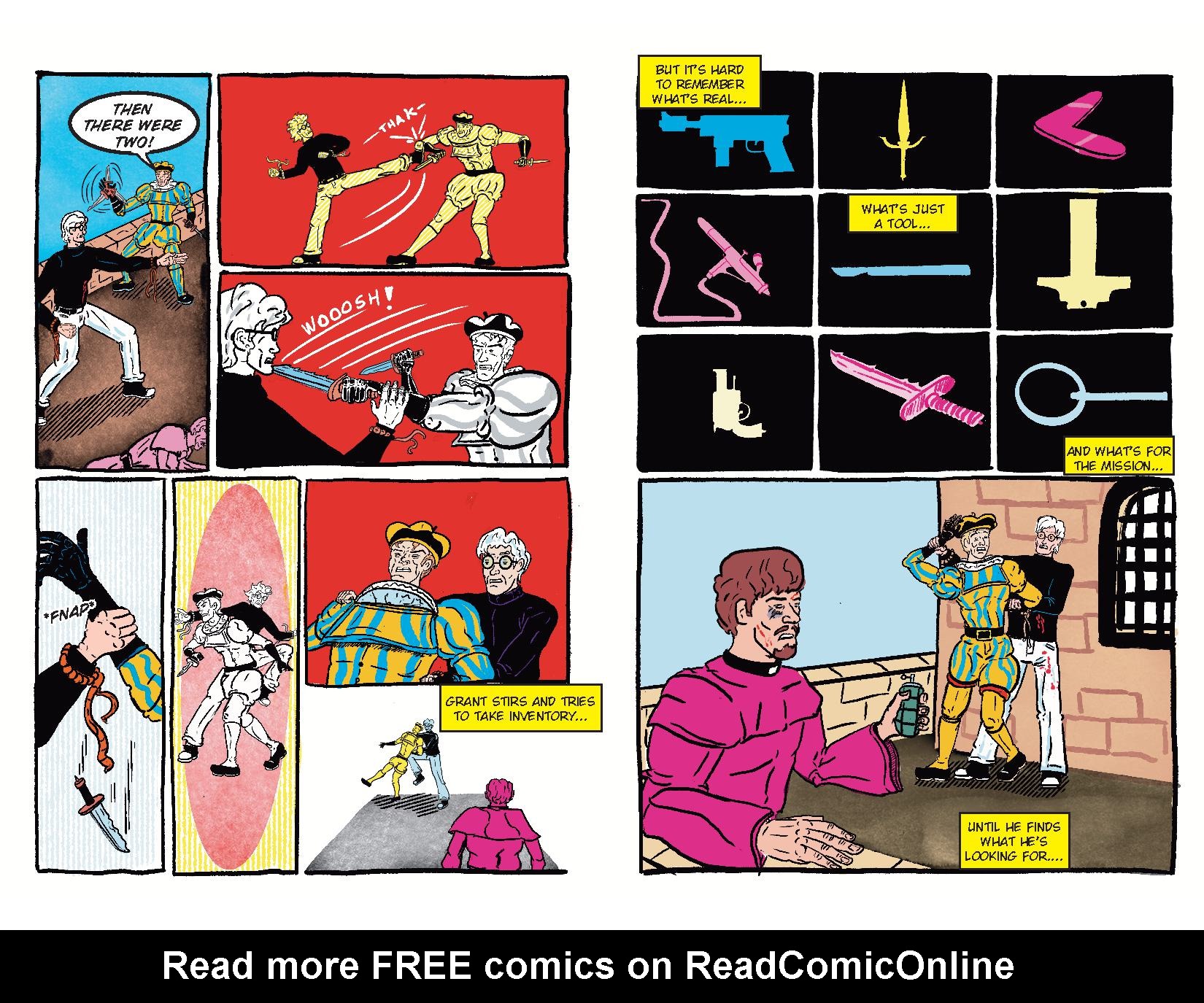 Read online CYMK ULTRA: Guns, Knives, & Crosses comic -  Issue # Full - 20