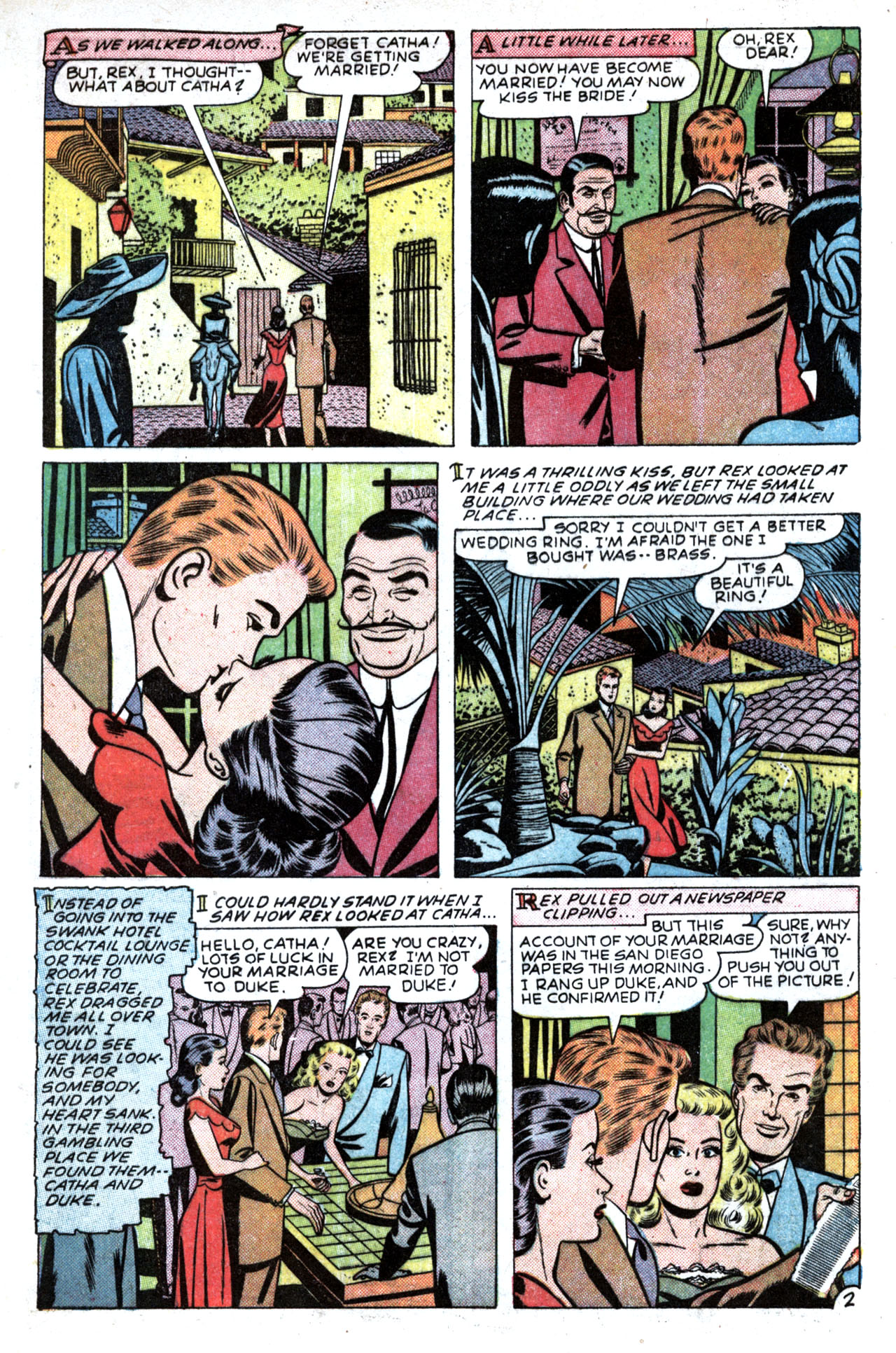 Read online Glamorous Romances comic -  Issue #49 - 4