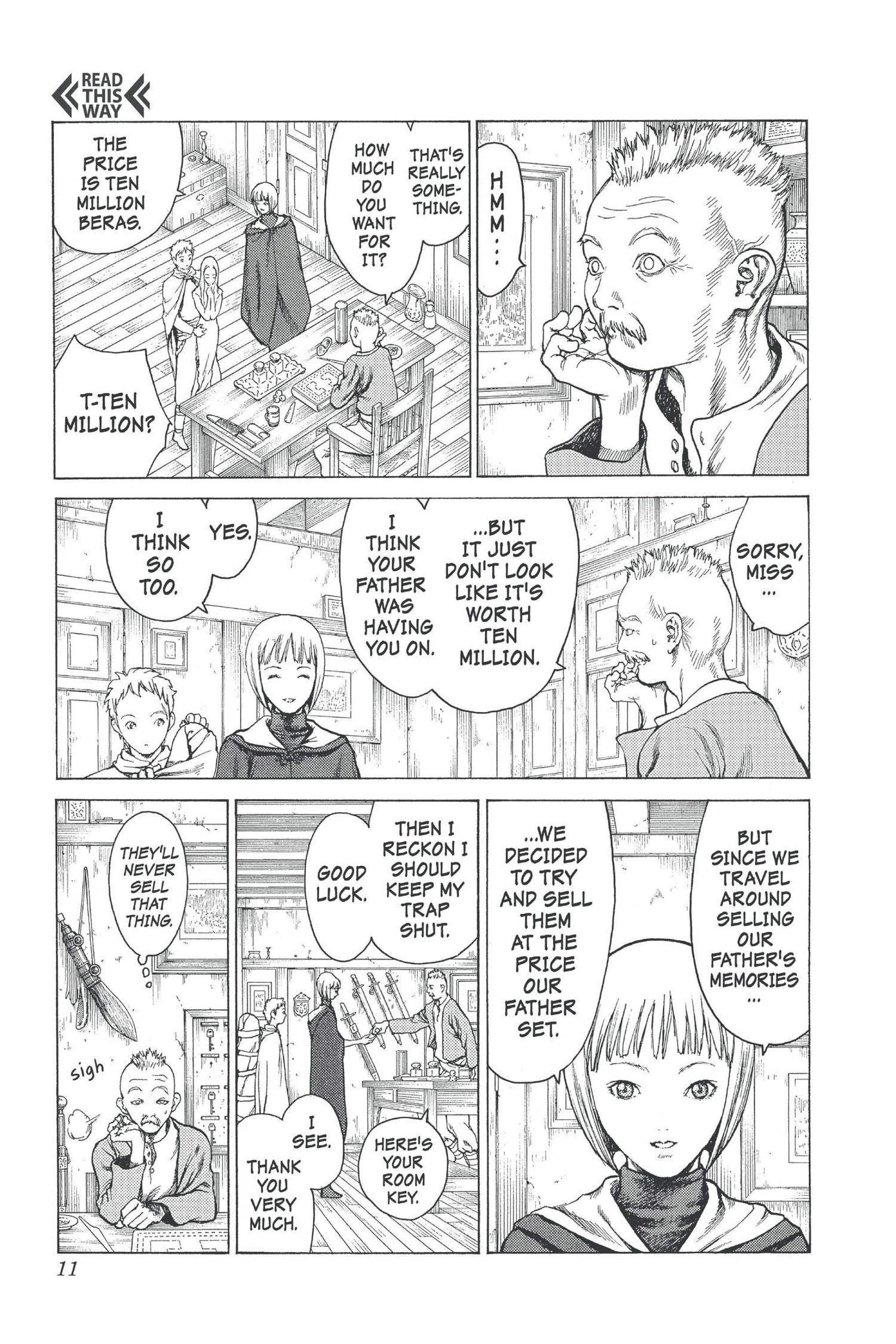 Read online Claymore comic -  Issue #2 - 10