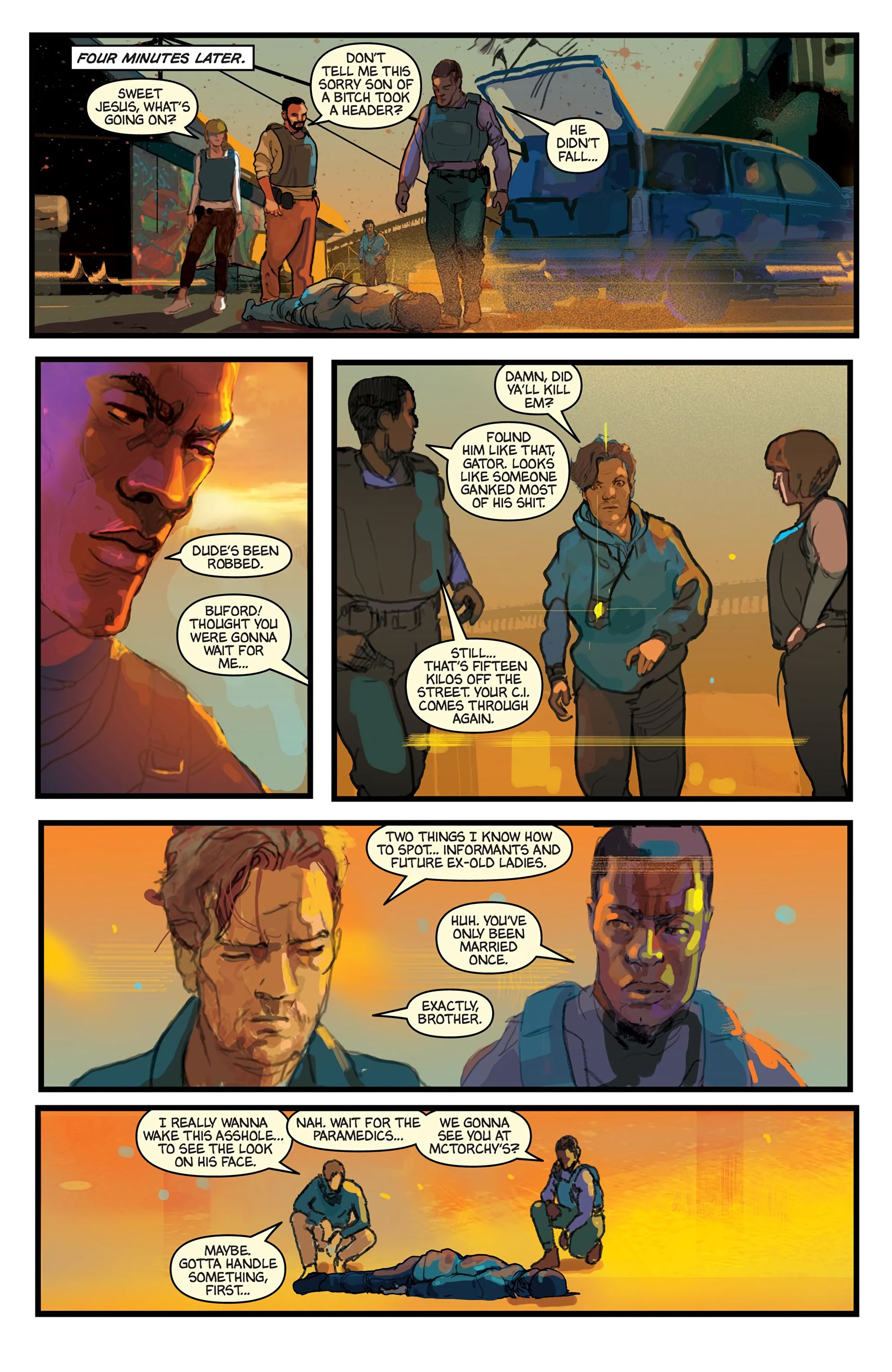 Read online Head Wounds: Sparrow comic -  Issue # TPB - 10