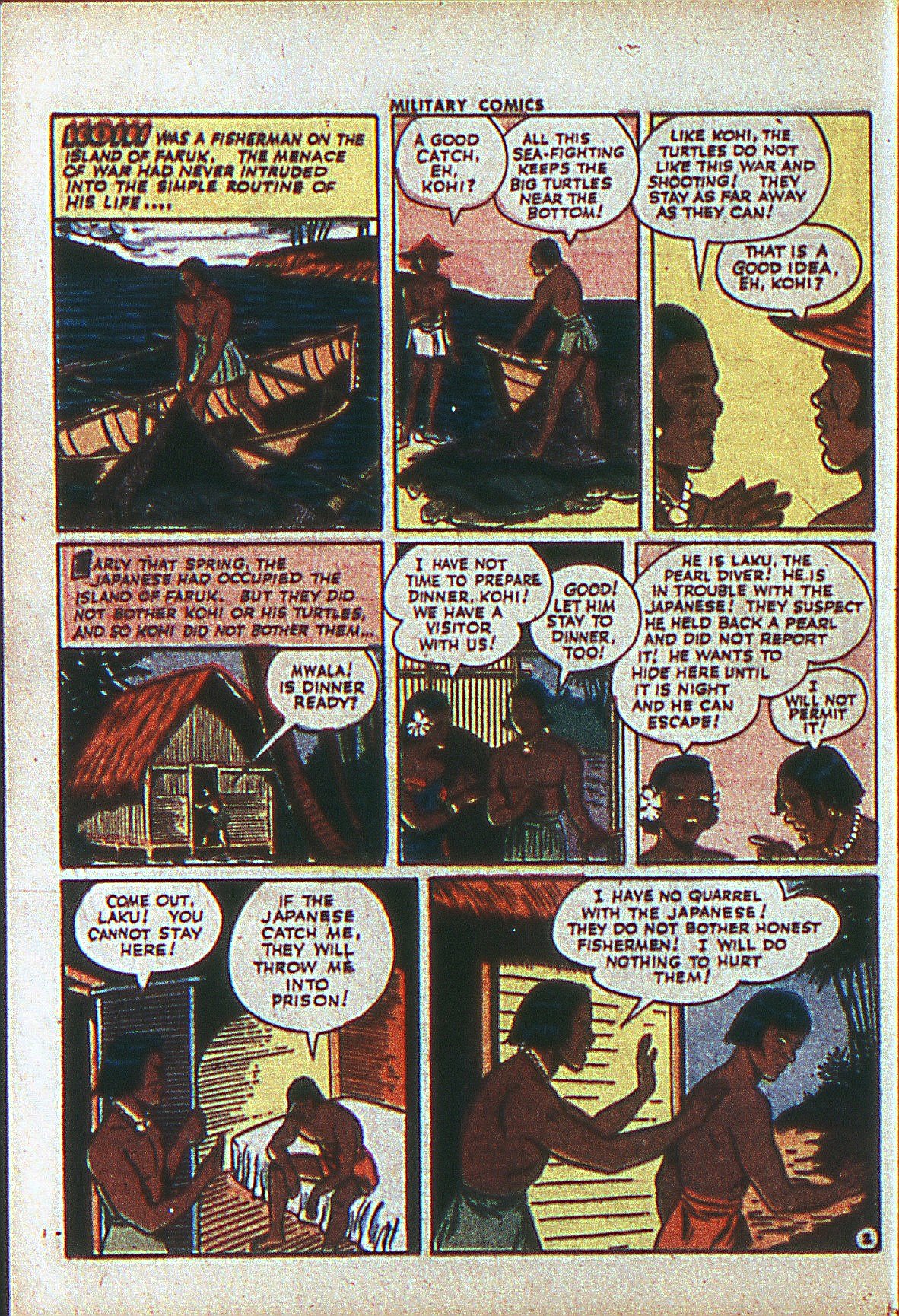 Read online Military Comics comic -  Issue #27 - 41