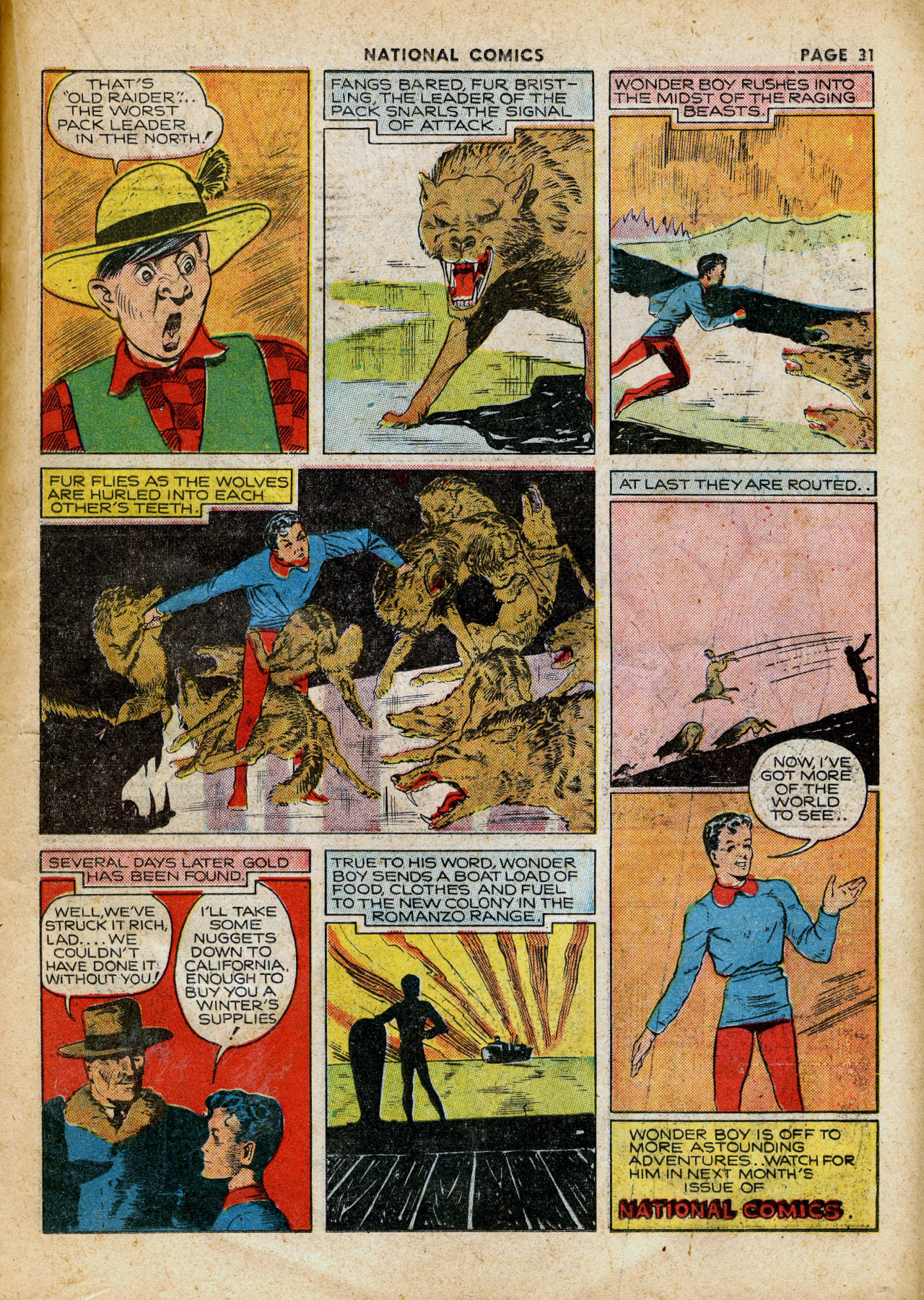 Read online National Comics comic -  Issue #7 - 33