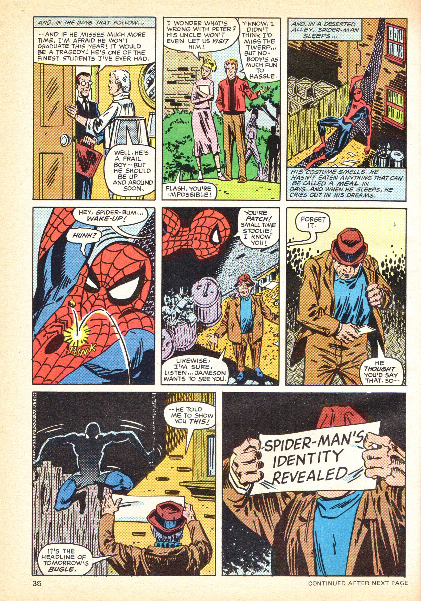 Read online Spider-Man Special comic -  Issue #1984W - 36