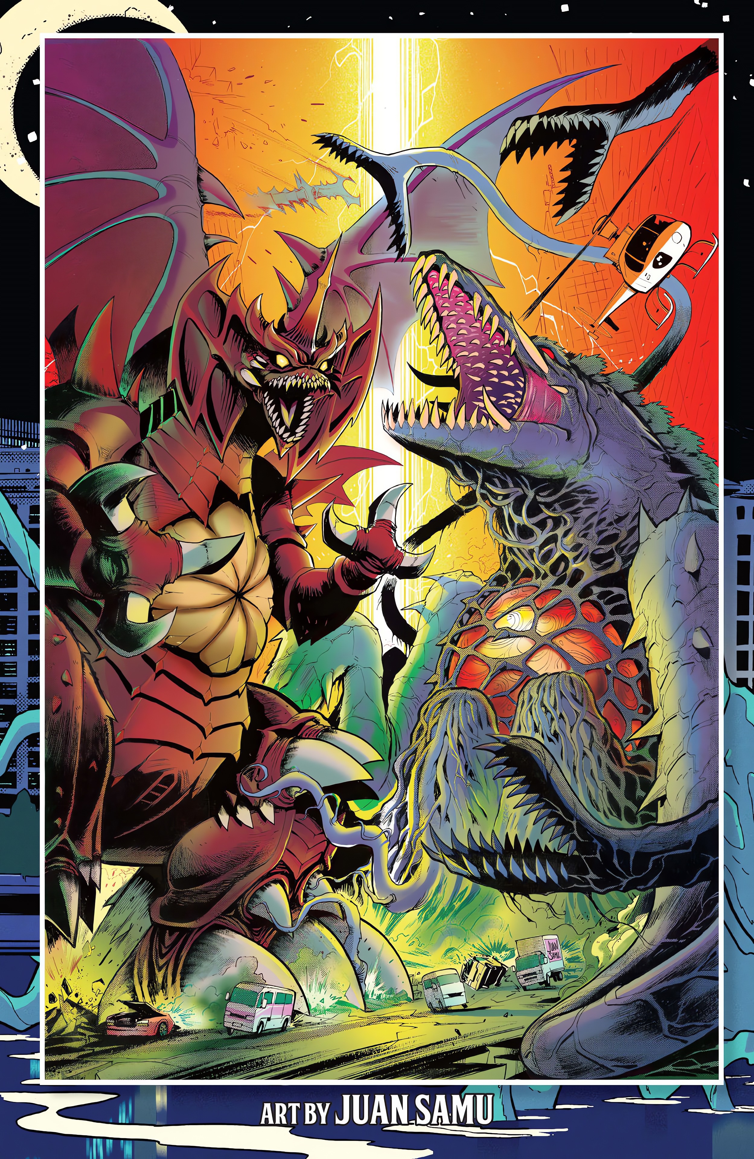 Read online Godzilla Rivals: Biollante Vs. Destoroyah comic -  Issue # Full - 46