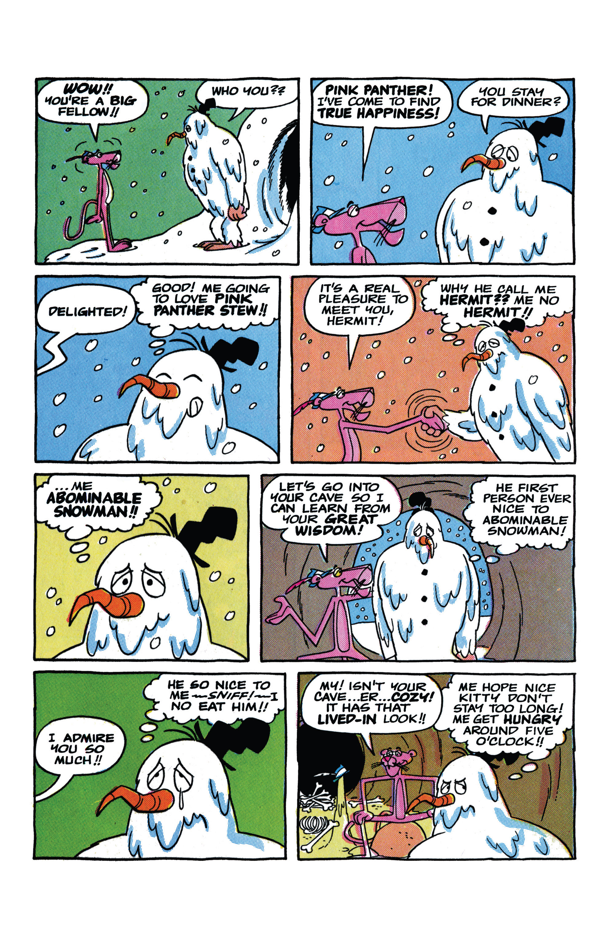 Read online The Pink Panther: Snow Day comic -  Issue # Full - 23