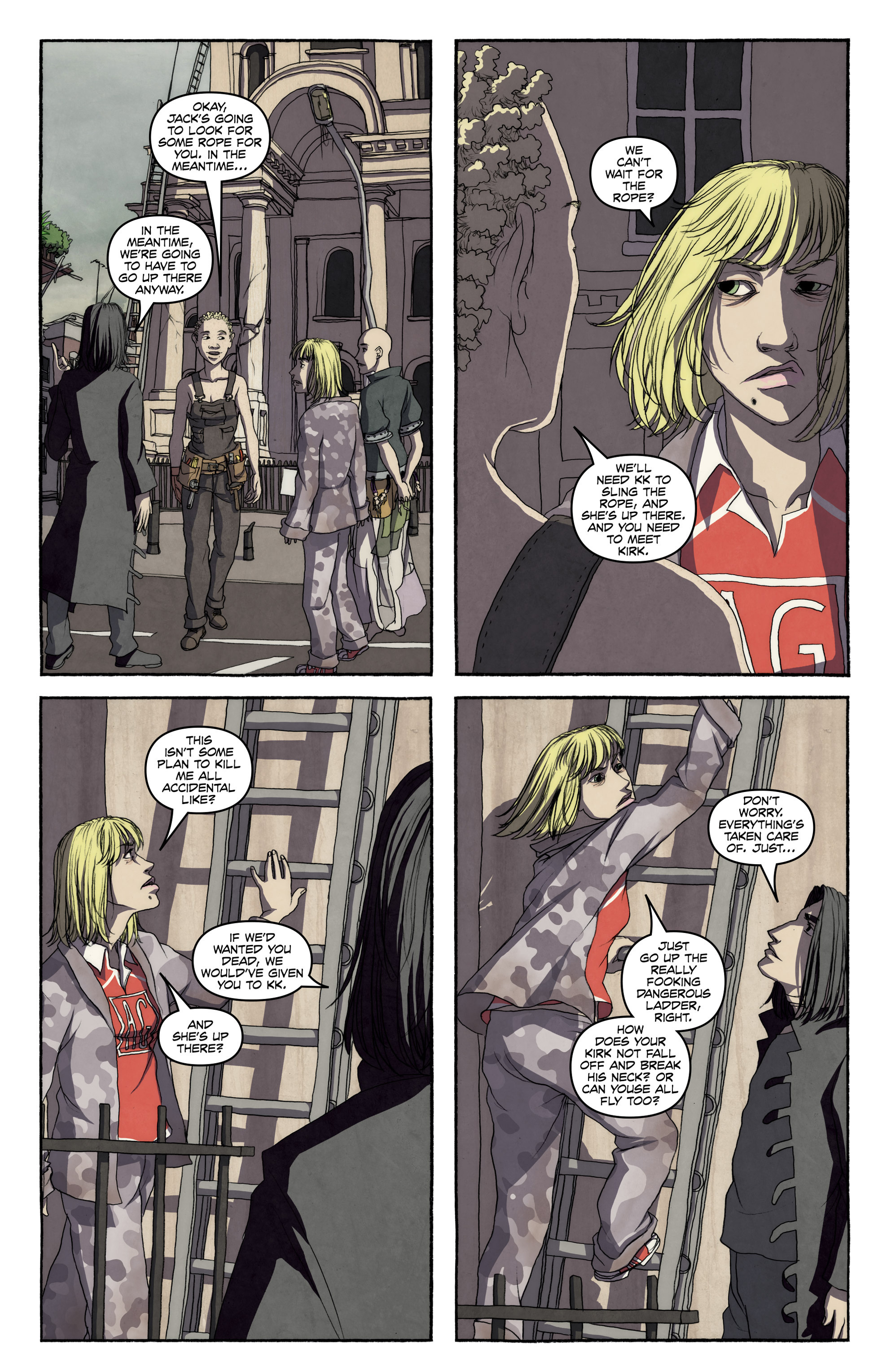 Read online FreakAngels comic -  Issue #1 - 99