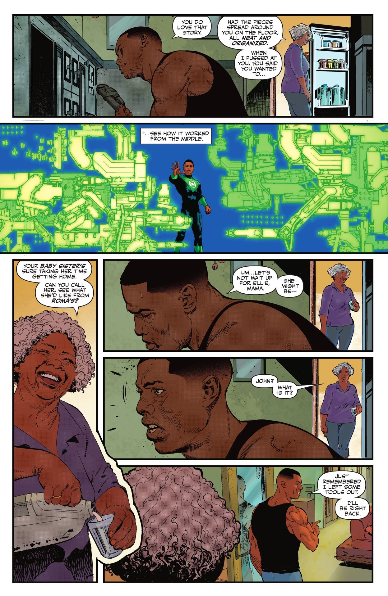 Read online Green Lantern: War Journal comic -  Issue #1 - 12