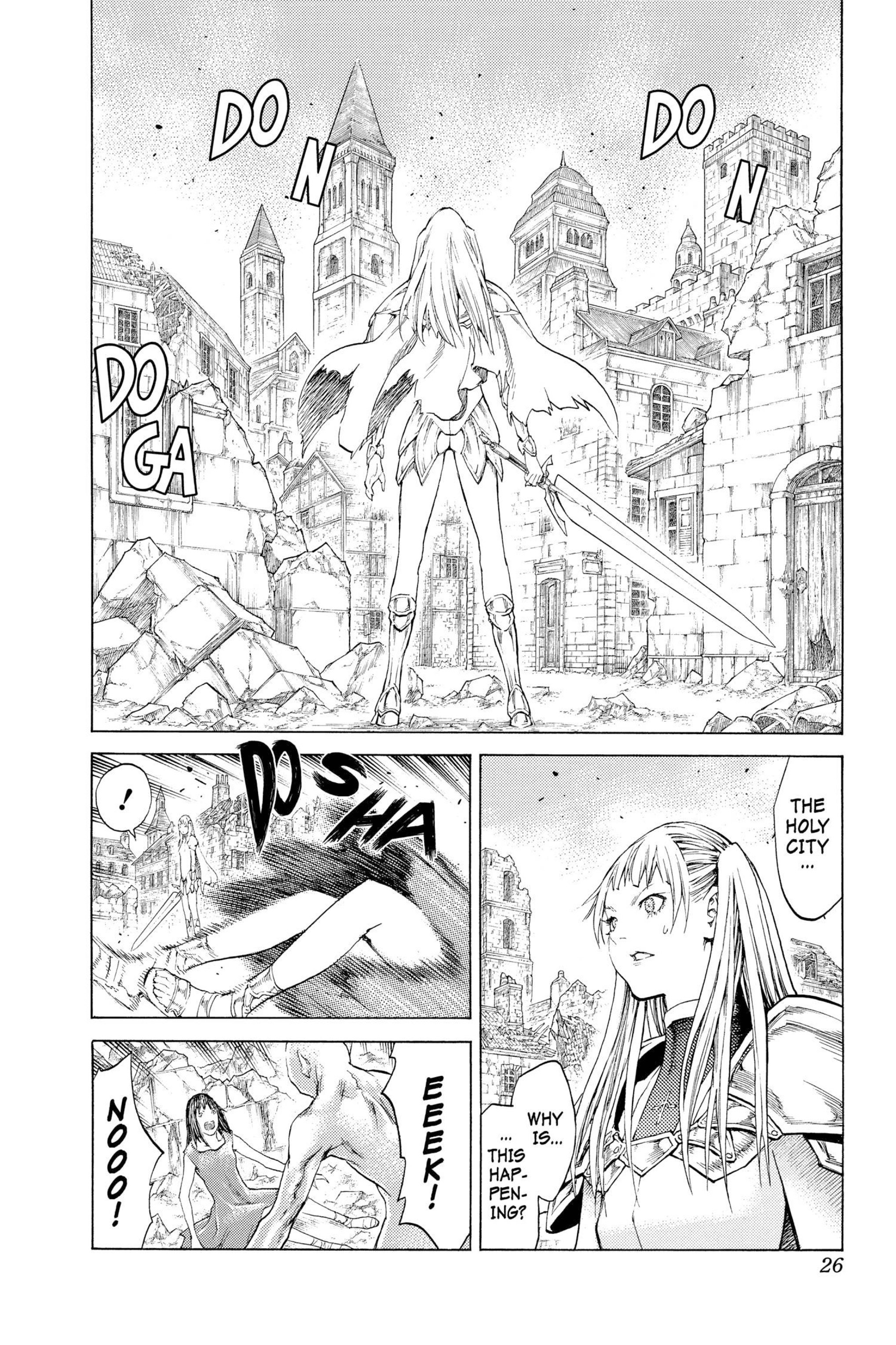 Read online Claymore comic -  Issue #20 - 25