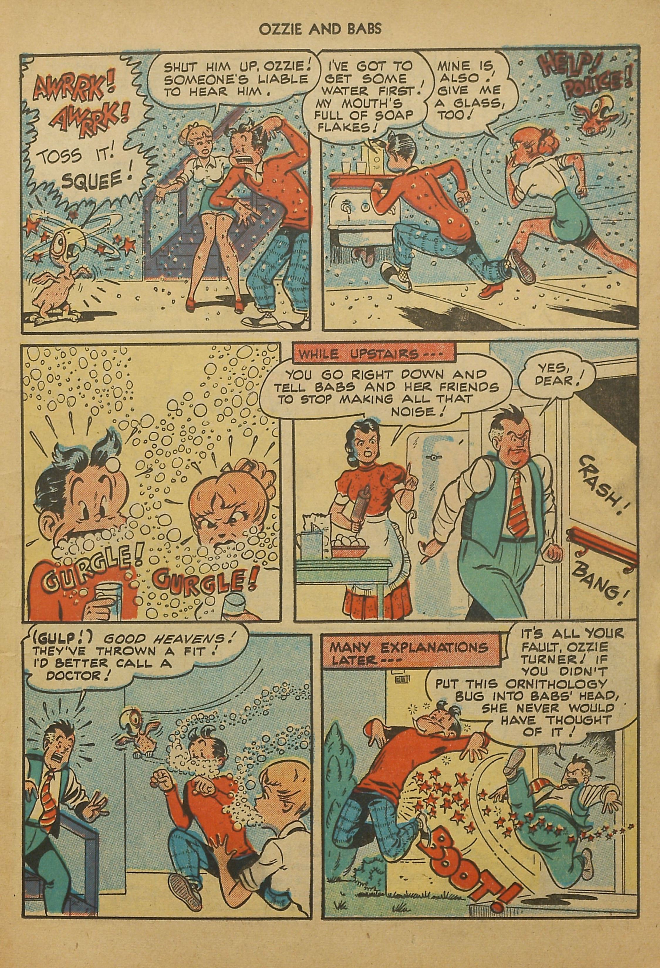 Read online Ozzie And Babs comic -  Issue #6 - 11