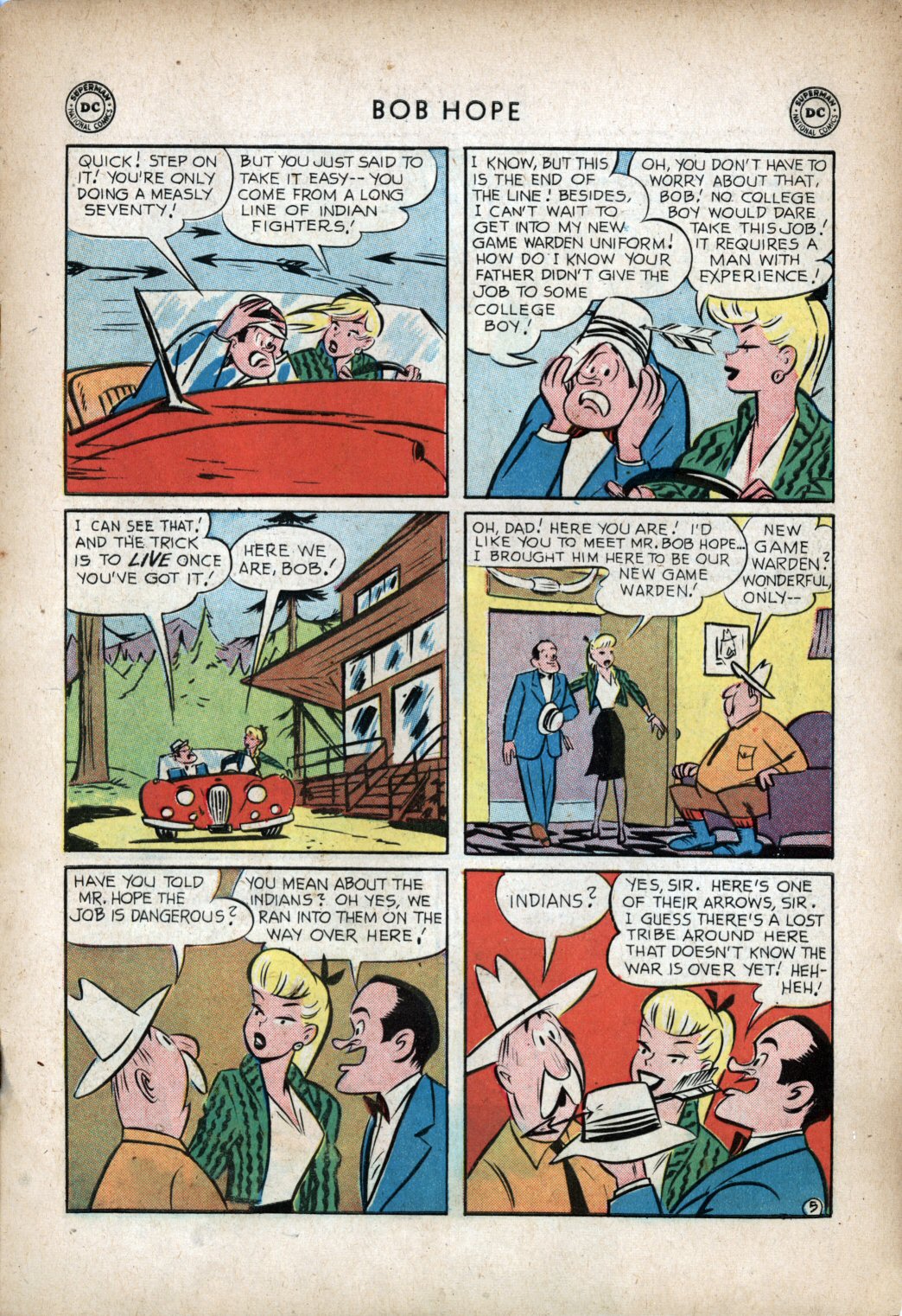 Read online The Adventures of Bob Hope comic -  Issue #53 - 7