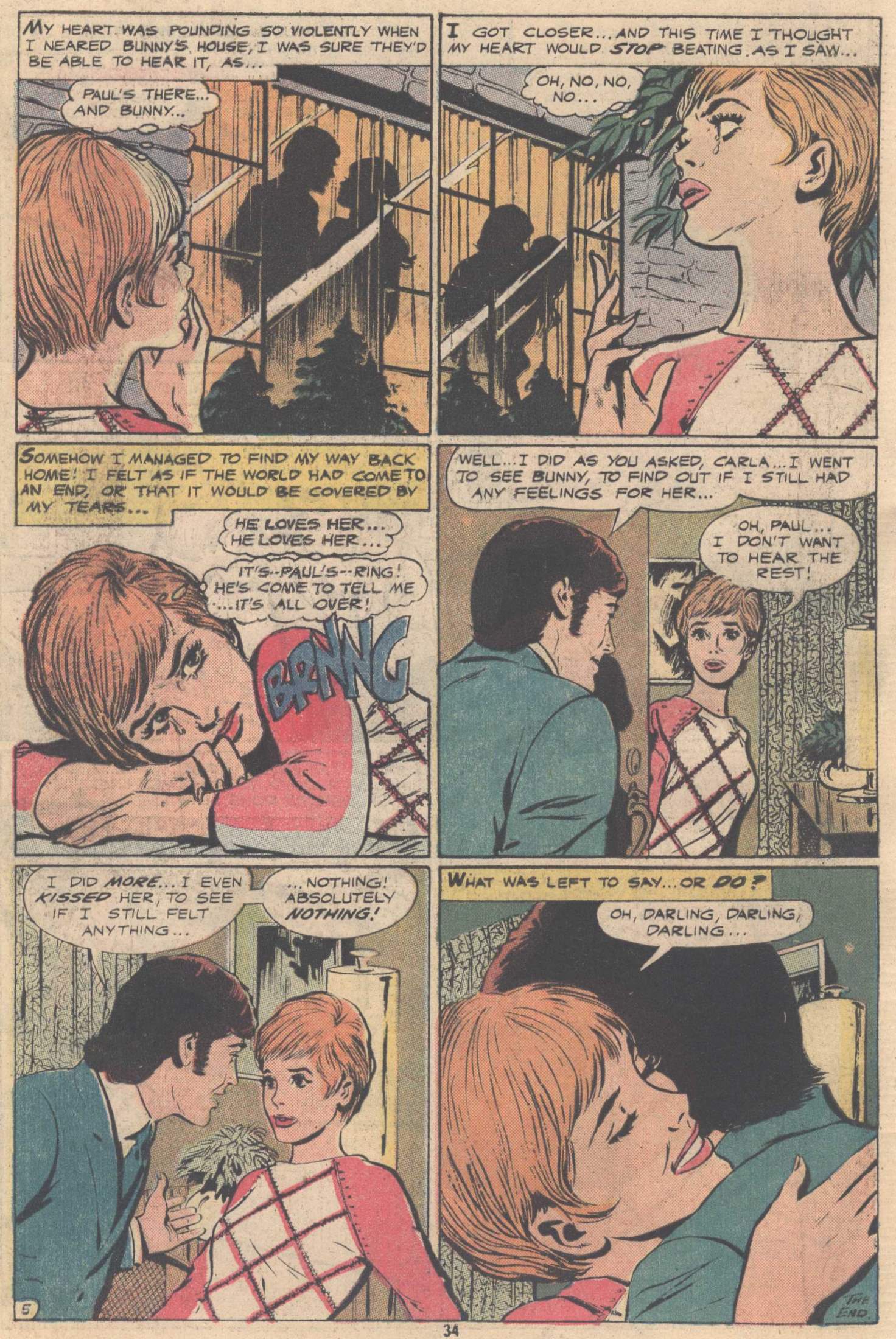 Read online Young Romance comic -  Issue #197 - 34