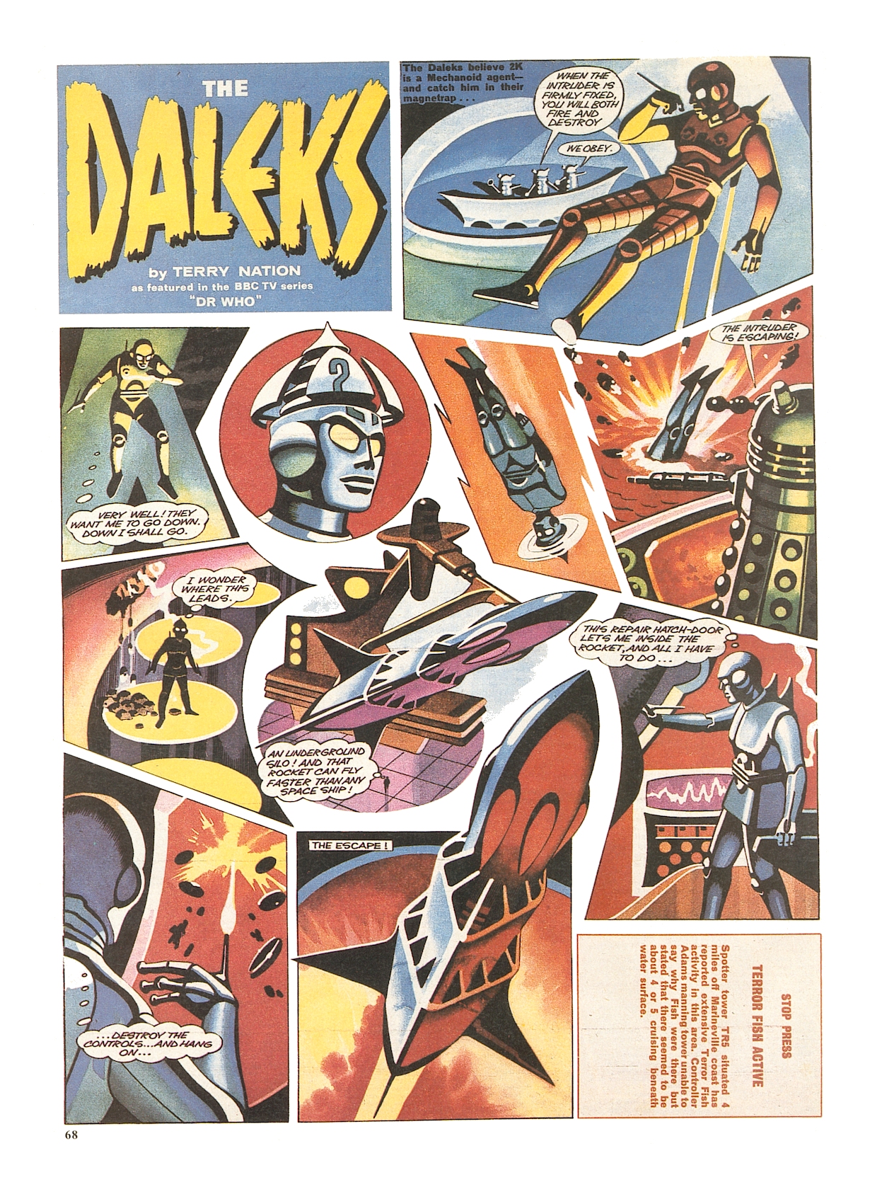Read online Dalek Chronicles comic -  Issue # TPB - 68
