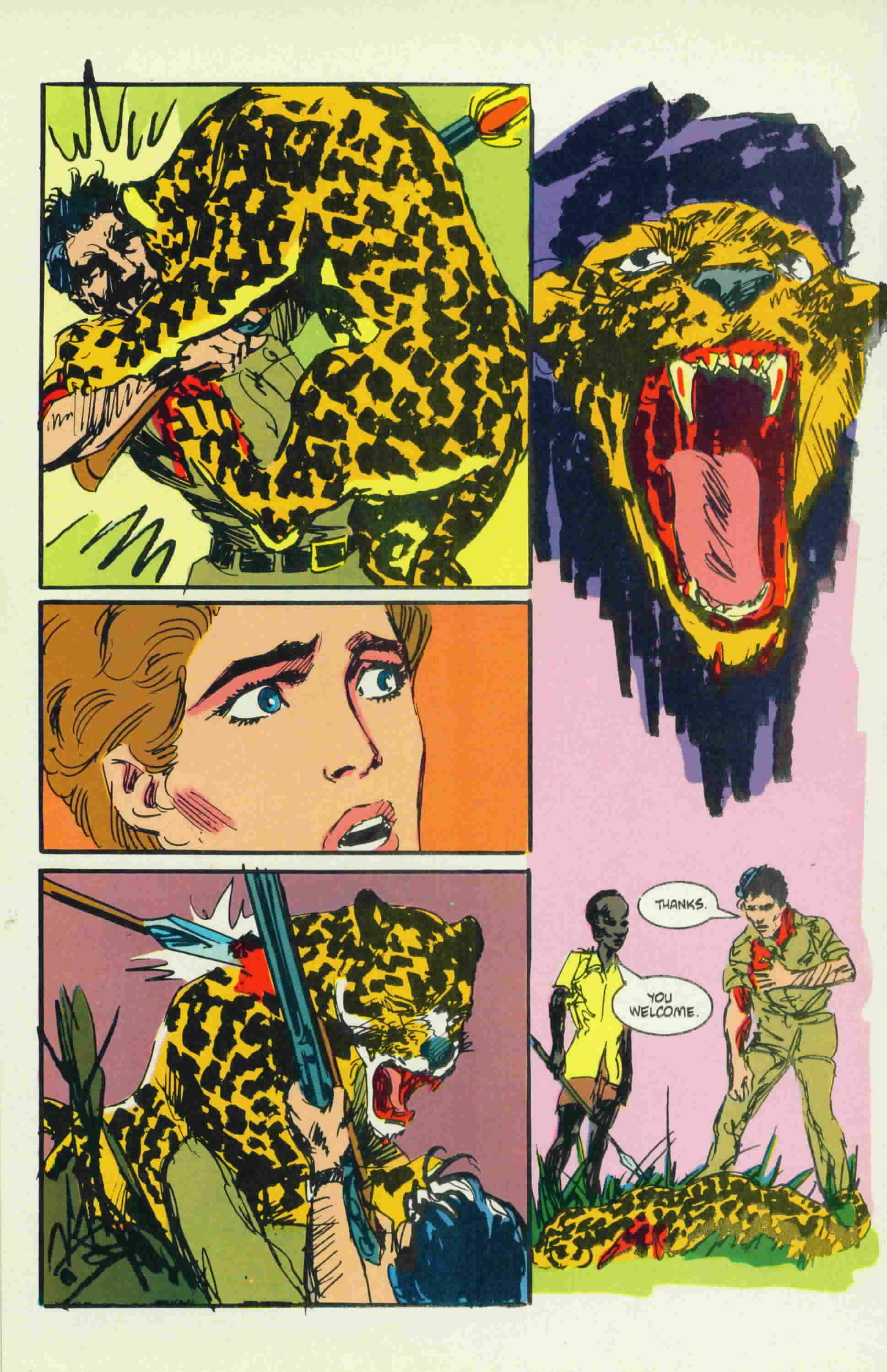 Read online Jon Sable, Freelance comic -  Issue #37 - 33