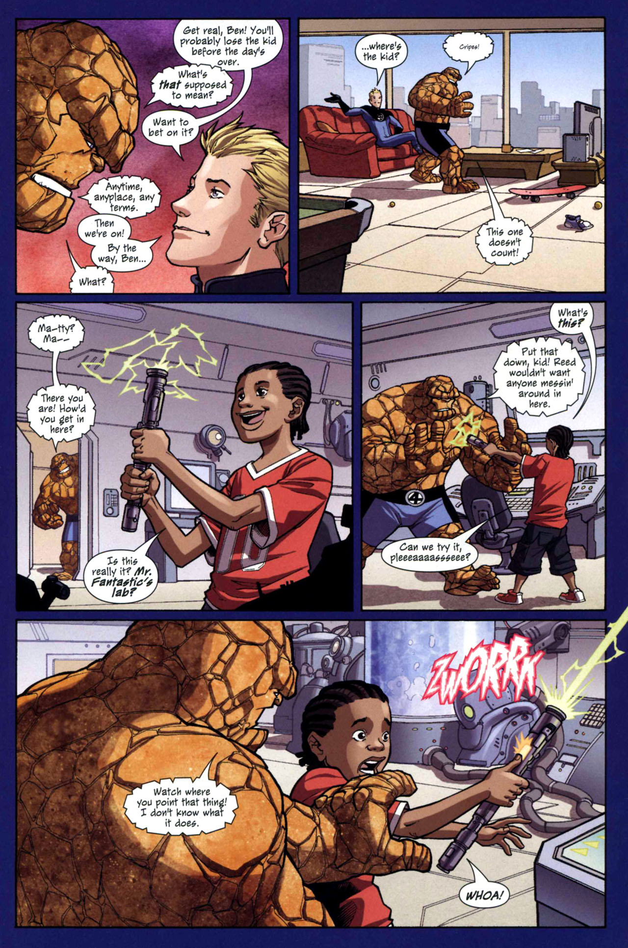 Read online Marvel Adventures Fantastic Four comic -  Issue #40 - 15