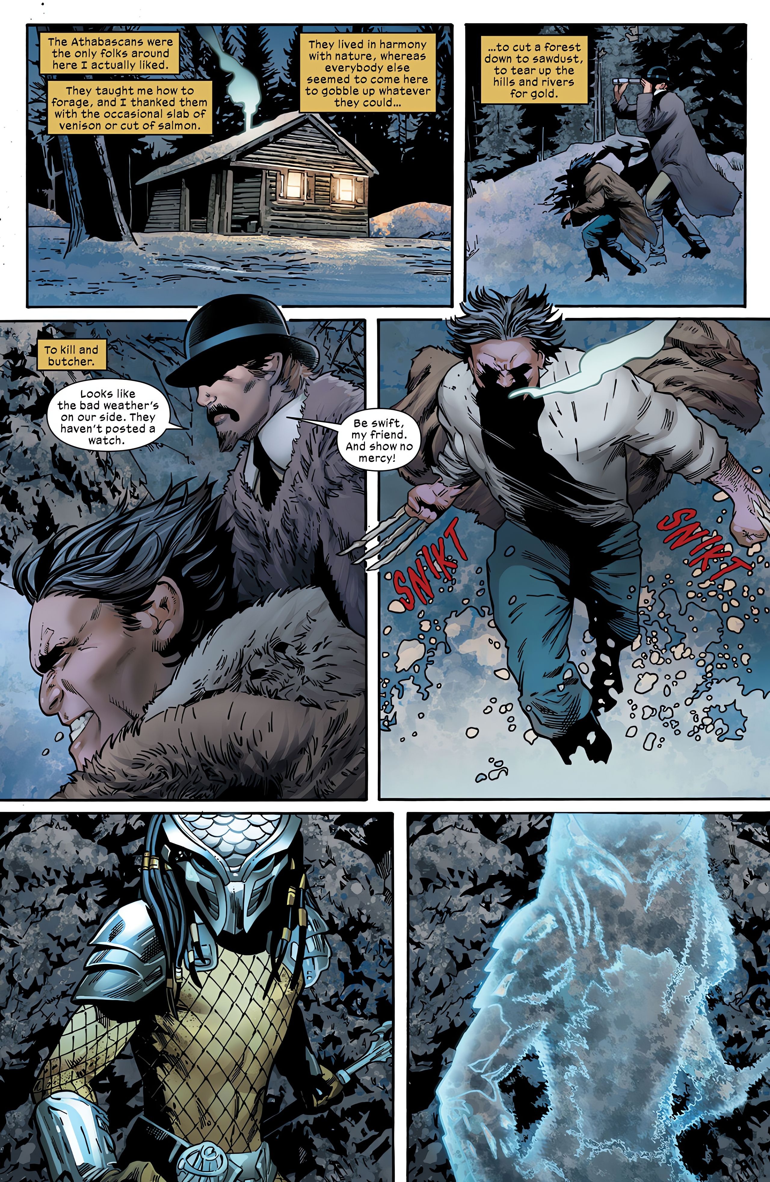 Read online Predator vs. Wolverine comic -  Issue #1 - 25