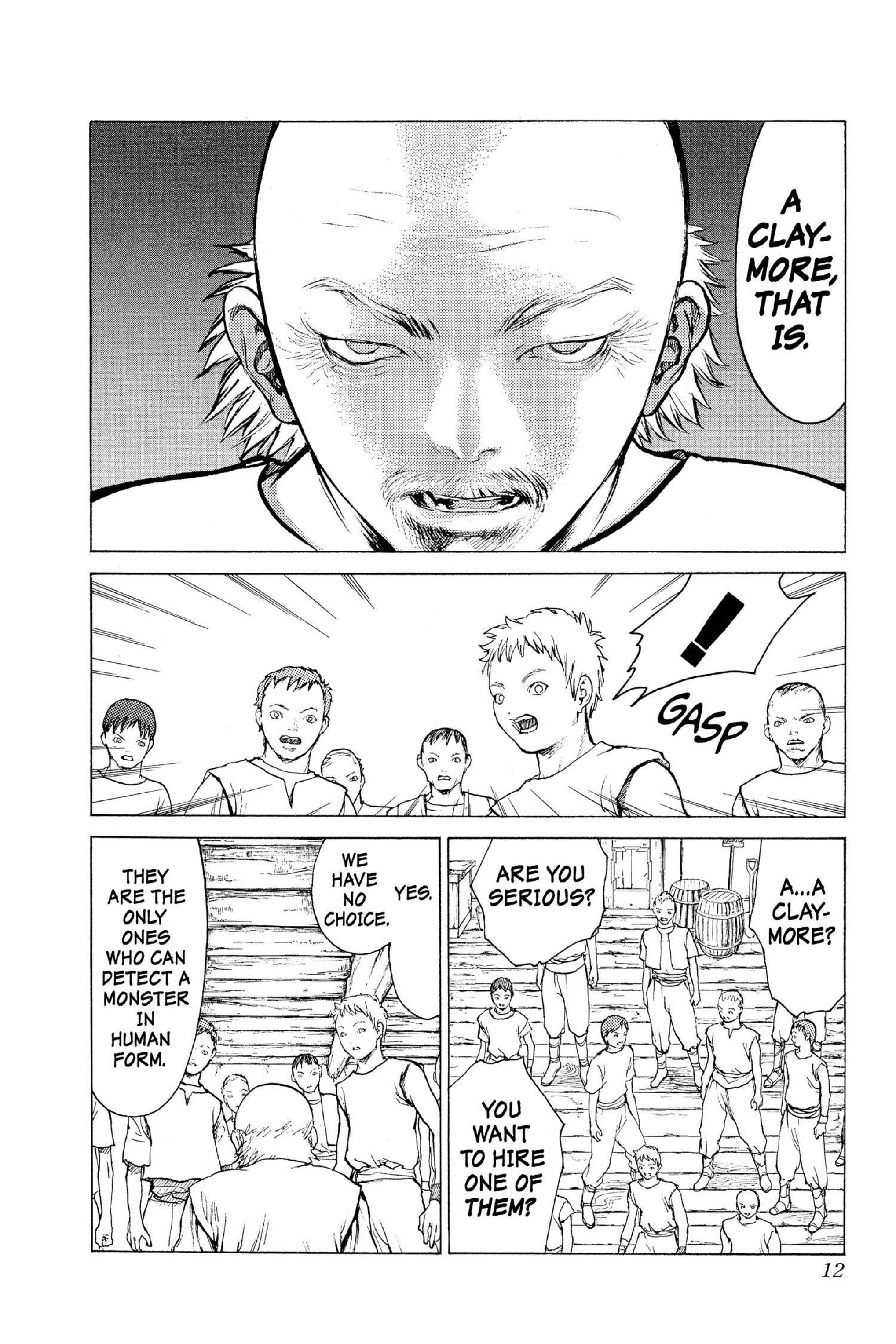 Read online Claymore comic -  Issue #1 - 7