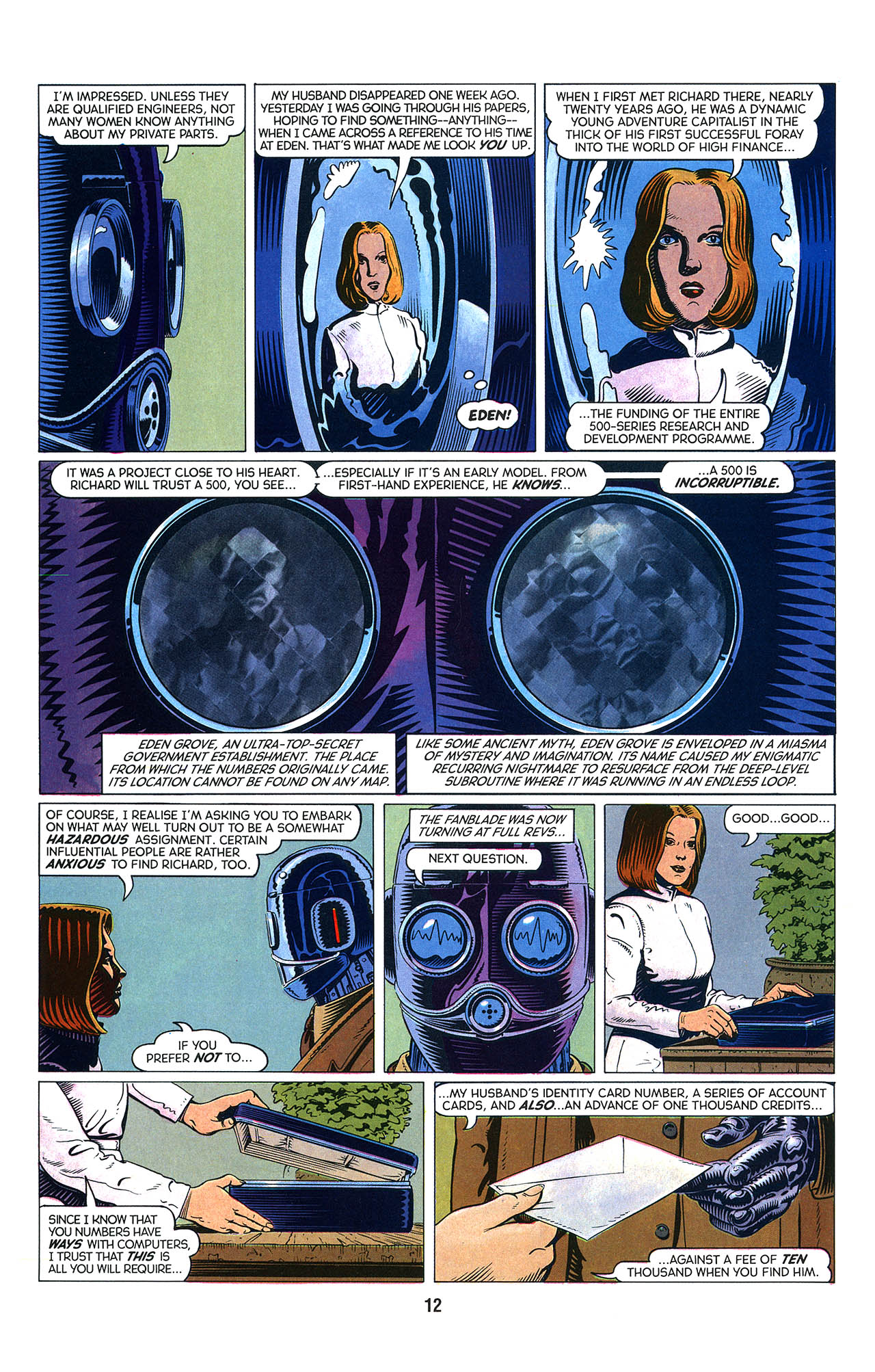 Read online The Blue Lily comic -  Issue #1 - 14