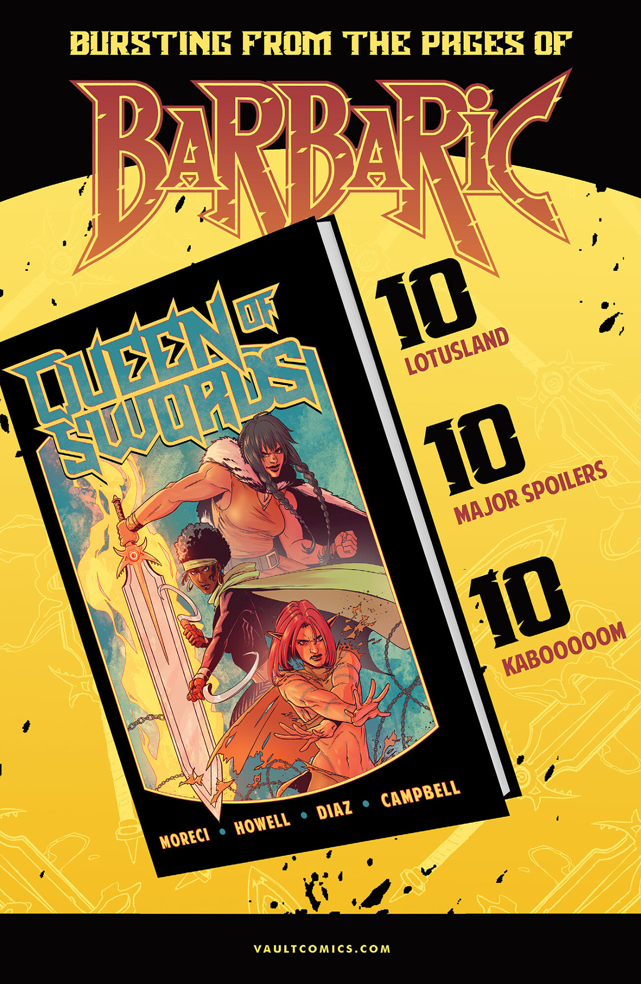 Read online Queen of Swords: A Barbaric Story comic -  Issue #3 - 39