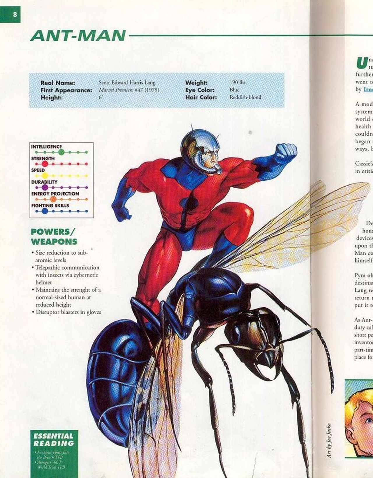 Read online Marvel Encyclopedia comic -  Issue # TPB 1 - 6