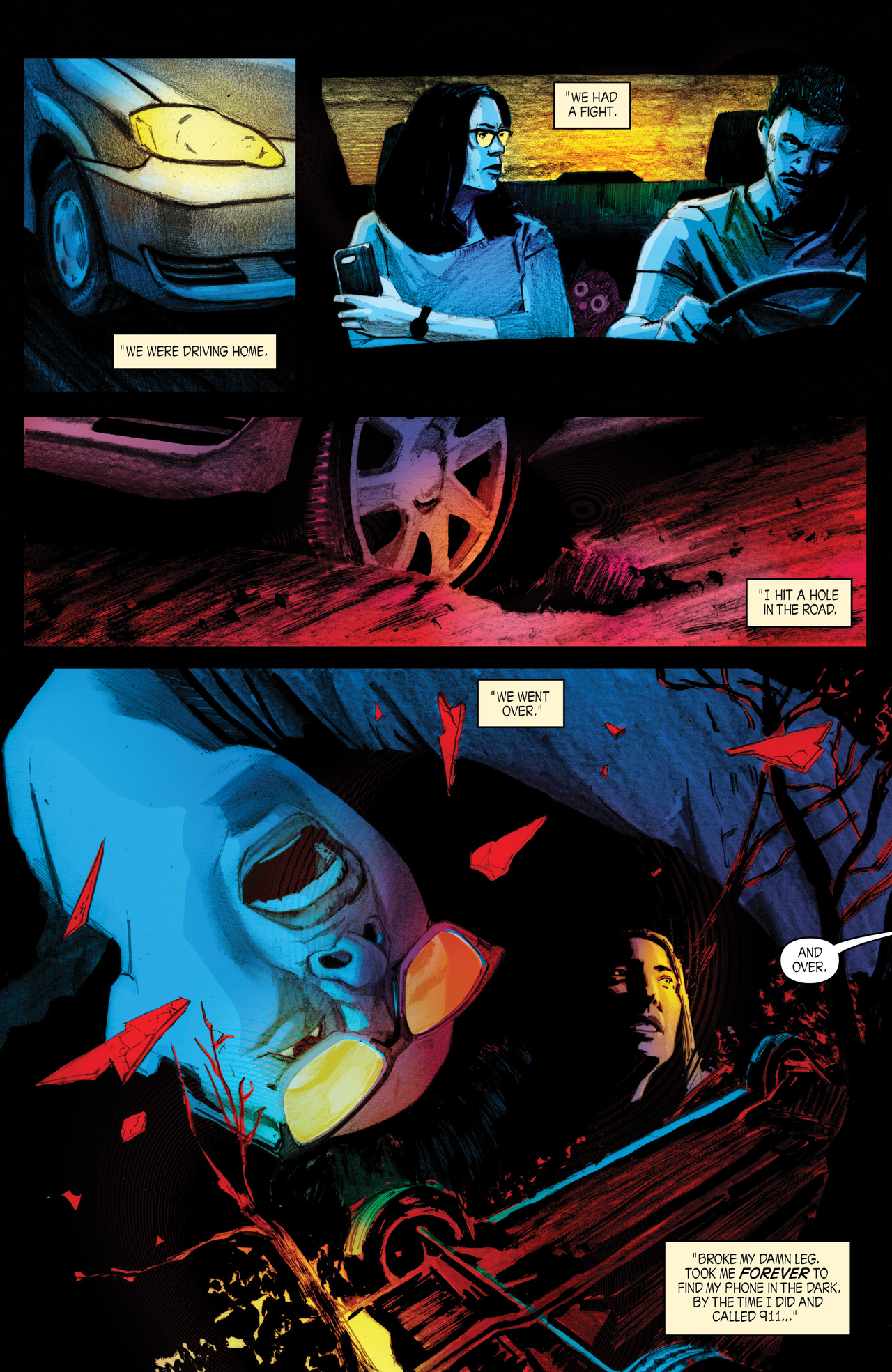 Read online John Carpenter's Night Terrors comic -  Issue # The Coffin Road - 75