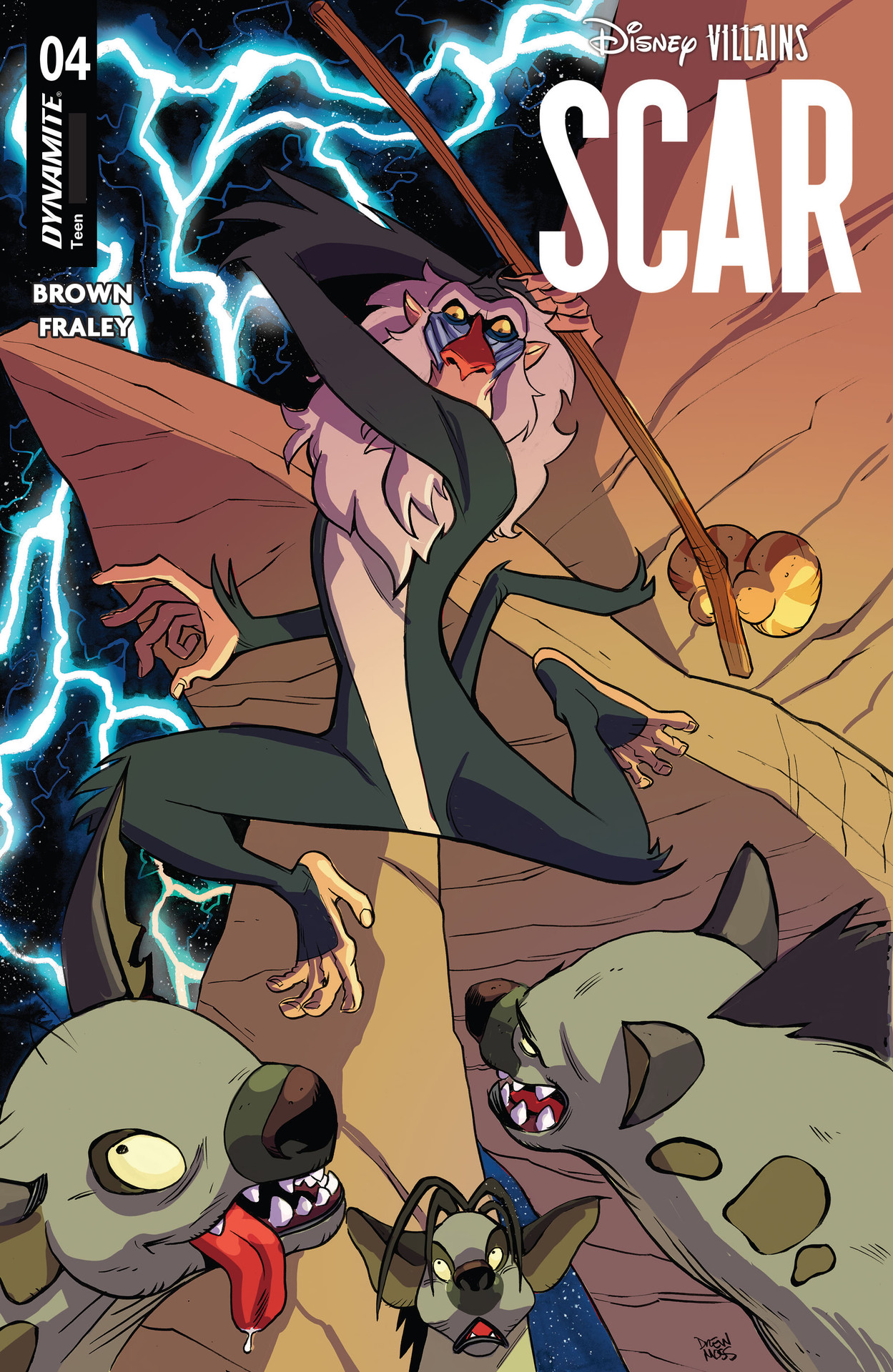 Read online Disney Villains: Scar comic -  Issue #4 - 4