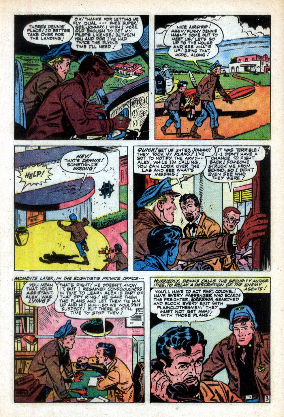 Read online Johnny Law Sky Ranger Adventures comic -  Issue #1 - 14