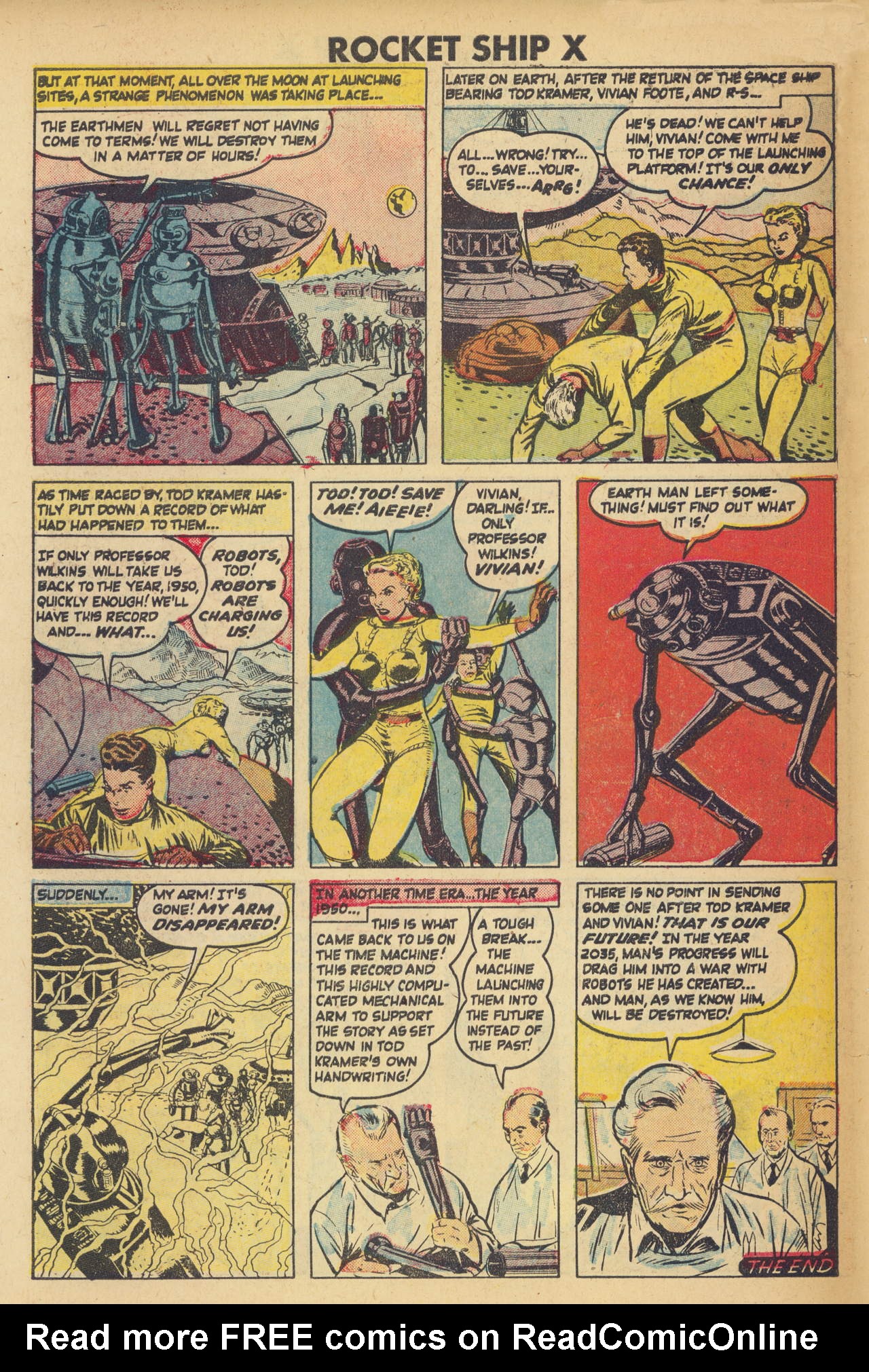 Read online Rocket Ship X comic -  Issue # Full - 30